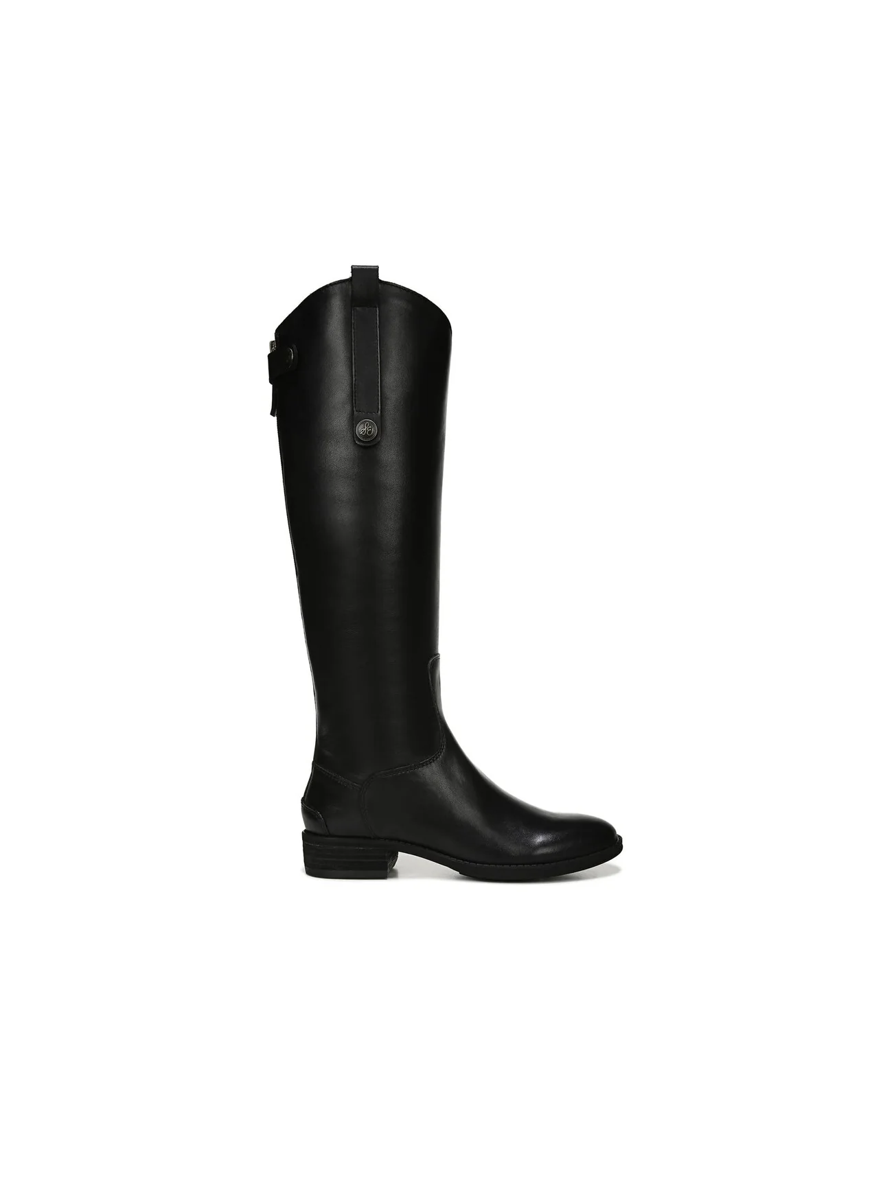 Ботинки Sam Edelman Penny Leather Riding Boot — изображение 3 из 7, черный
