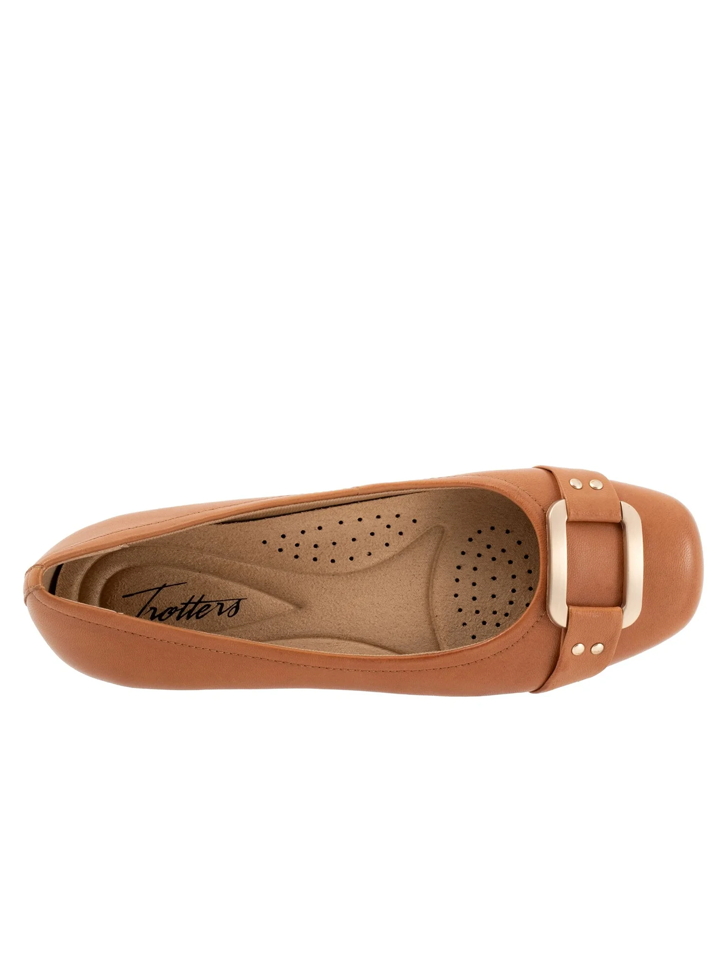 Обувь на низком каблуке Trotters Sizzle Signature — изображение 6 из 7, коричневый