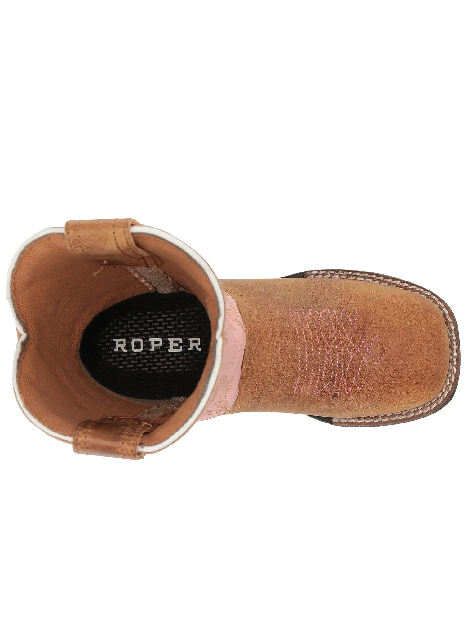 Ботинки Roper Kids Monterey (Toddler/Little Kid) — изображение 2 из 7, бежевый