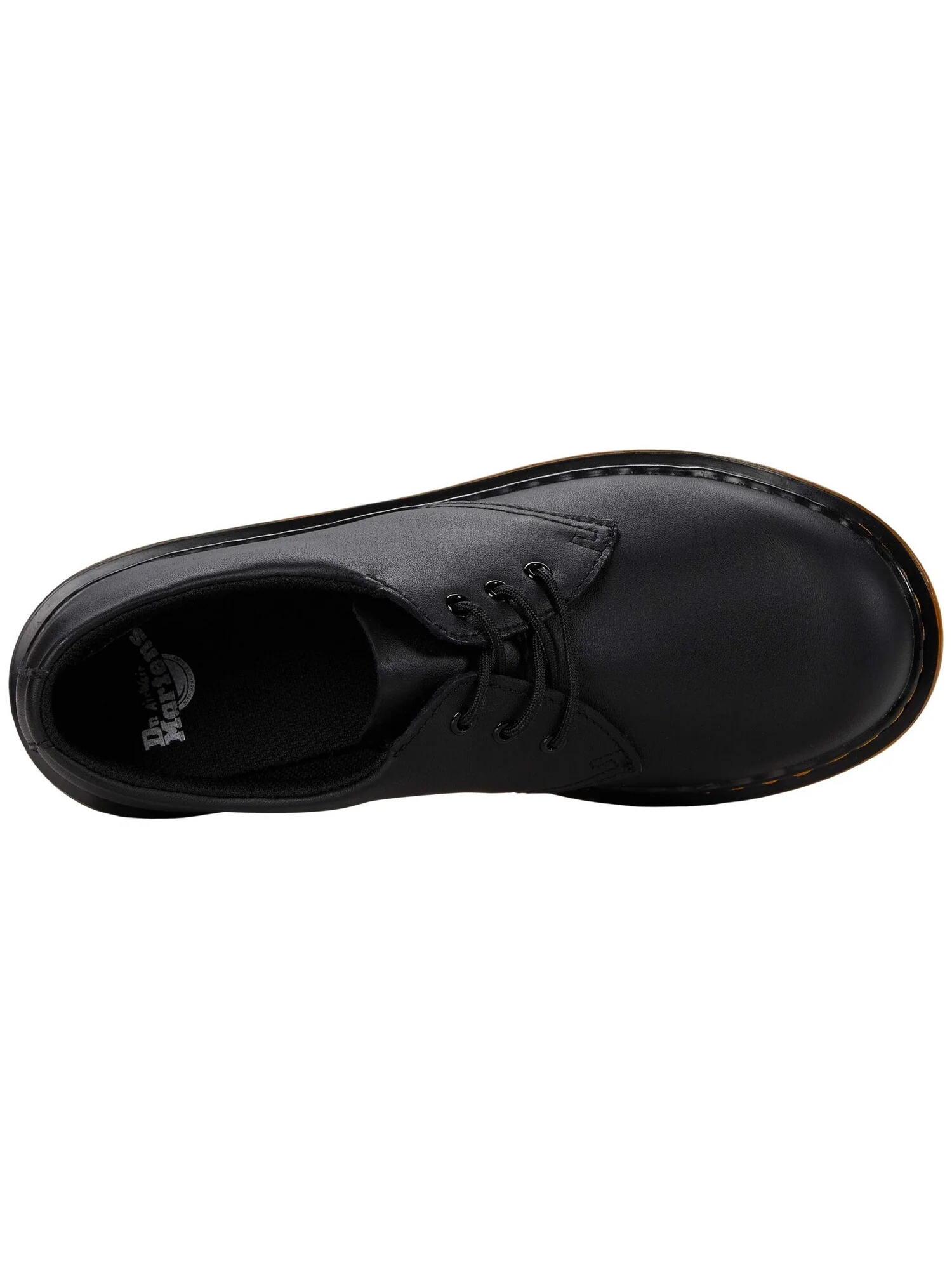 Оксфорды детские Dr. Martens Kid's низкие на шнуровке — изображение 7 из 7, черный