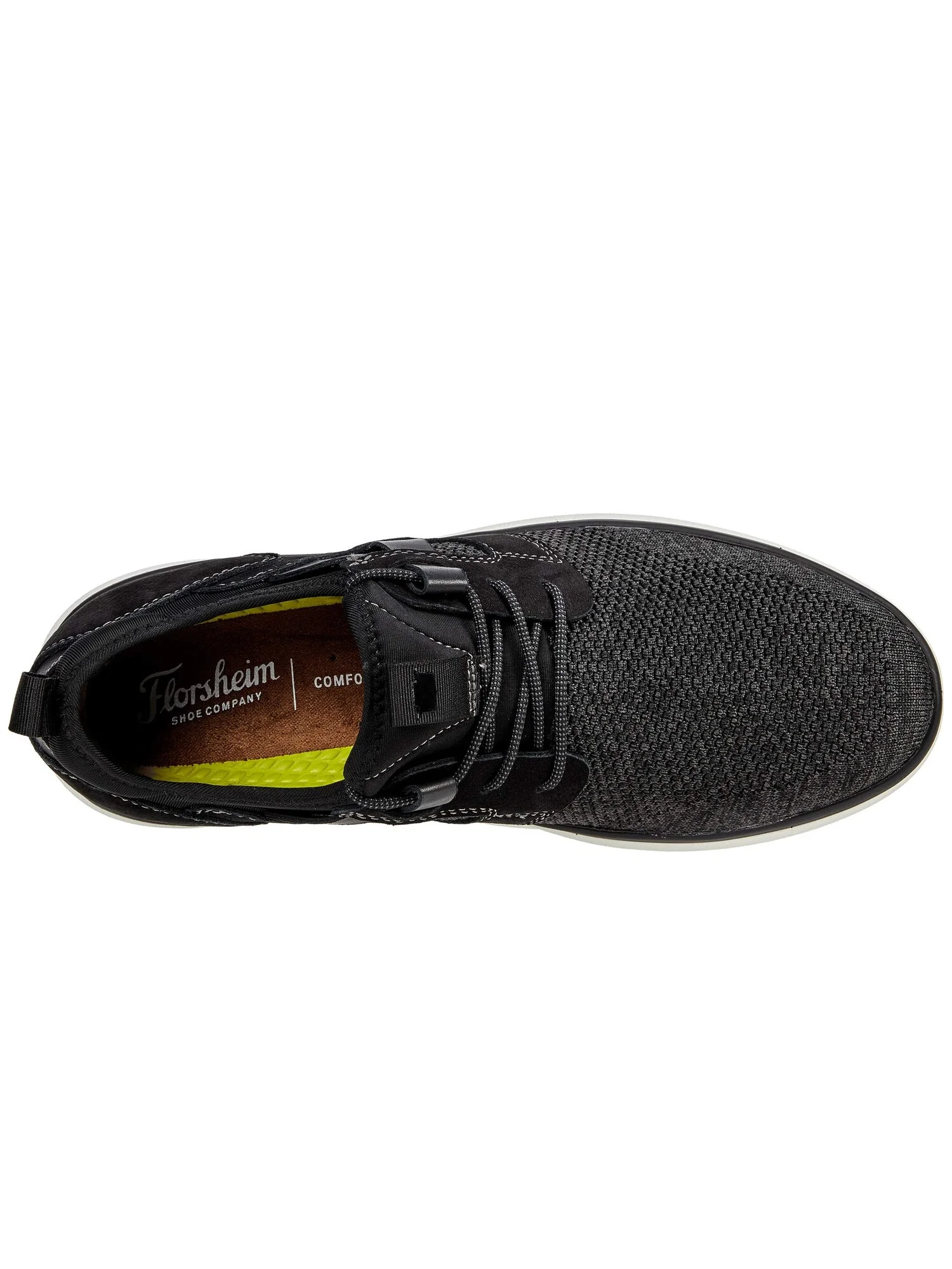 Кроссовки Florsheim Venture Knit Plain Toe Sneaker — изображение 3 из 4, черный