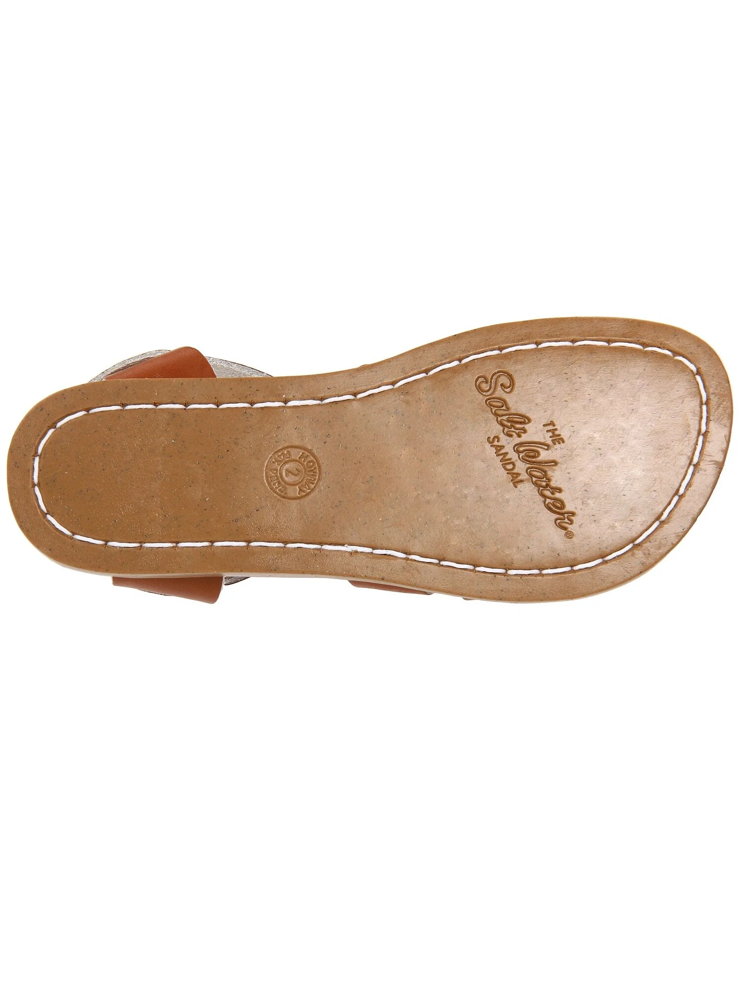 Сандалии Salt Water Sandal by Hoy Shoes The Original Sandal (Toddler/Little Kid) — изображение 3 из 7, бежевый