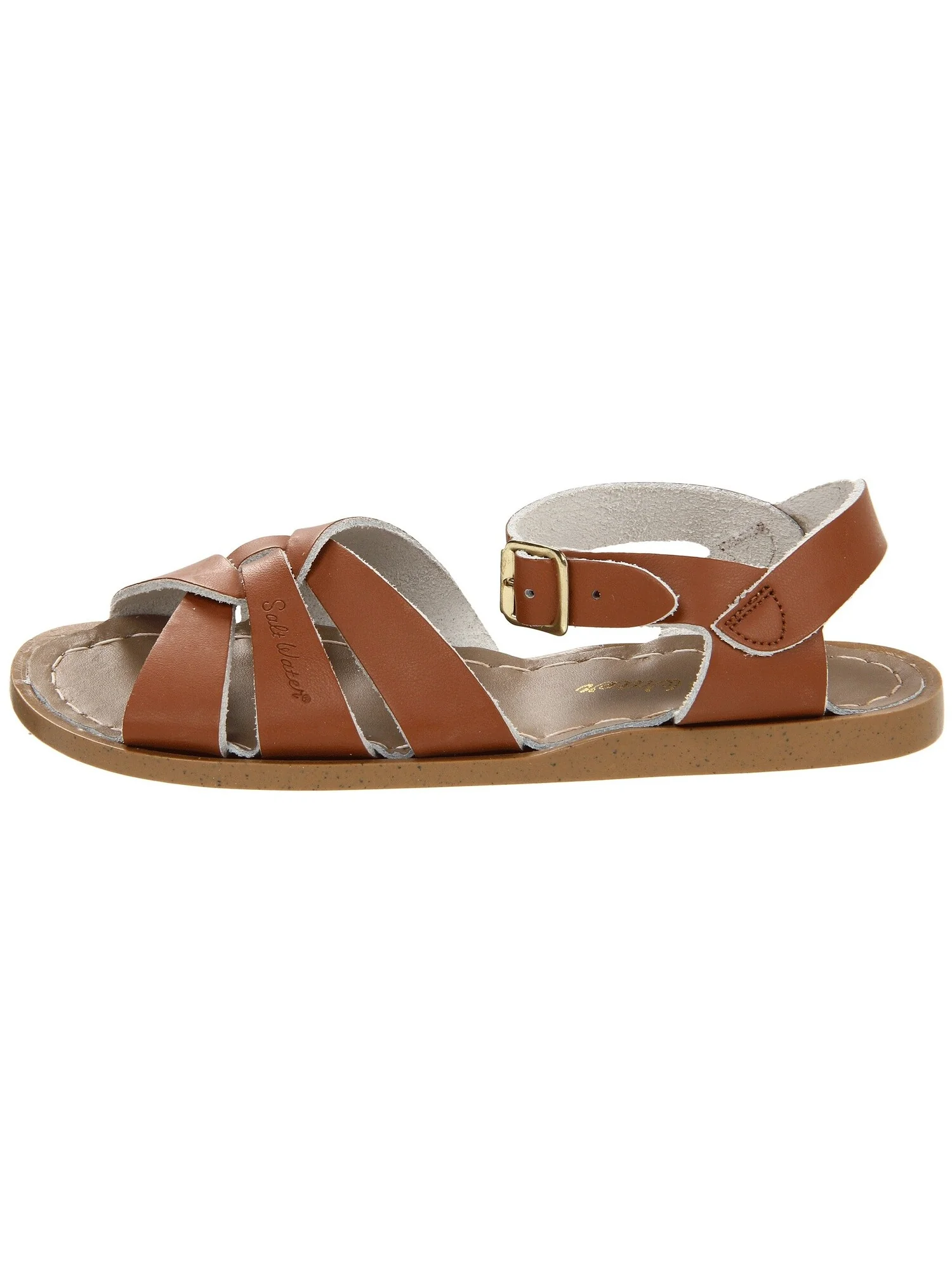 Сандалии Salt Water Sandal by Hoy Shoes The Original Sandal (Toddler/Little Kid) — изображение 5 из 7, бежевый