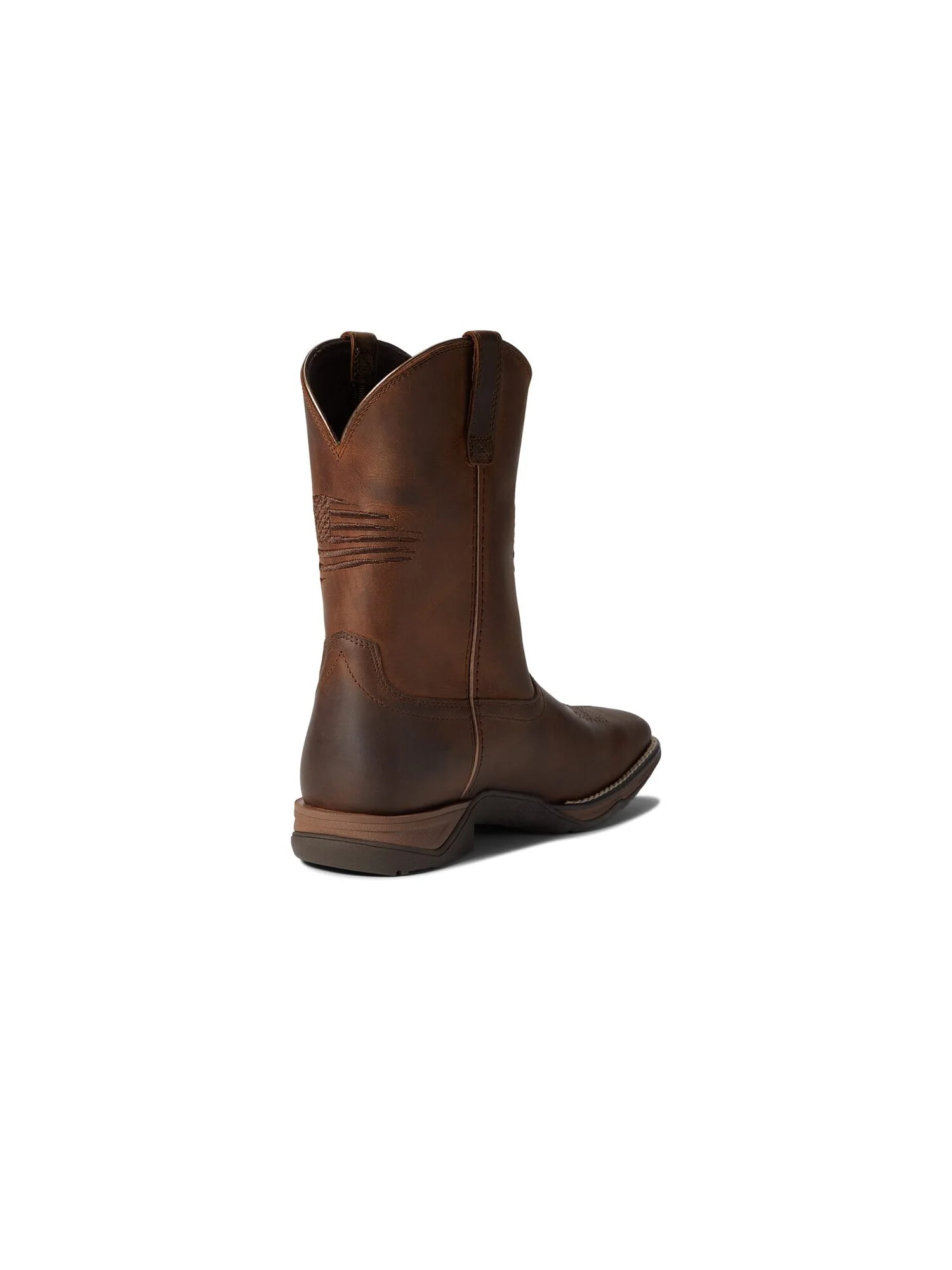 Ботинки Ariat Kids Anthem Patriot Western Boot (Little Kid/Big Kid) — изображение 3 из 5, коричневый