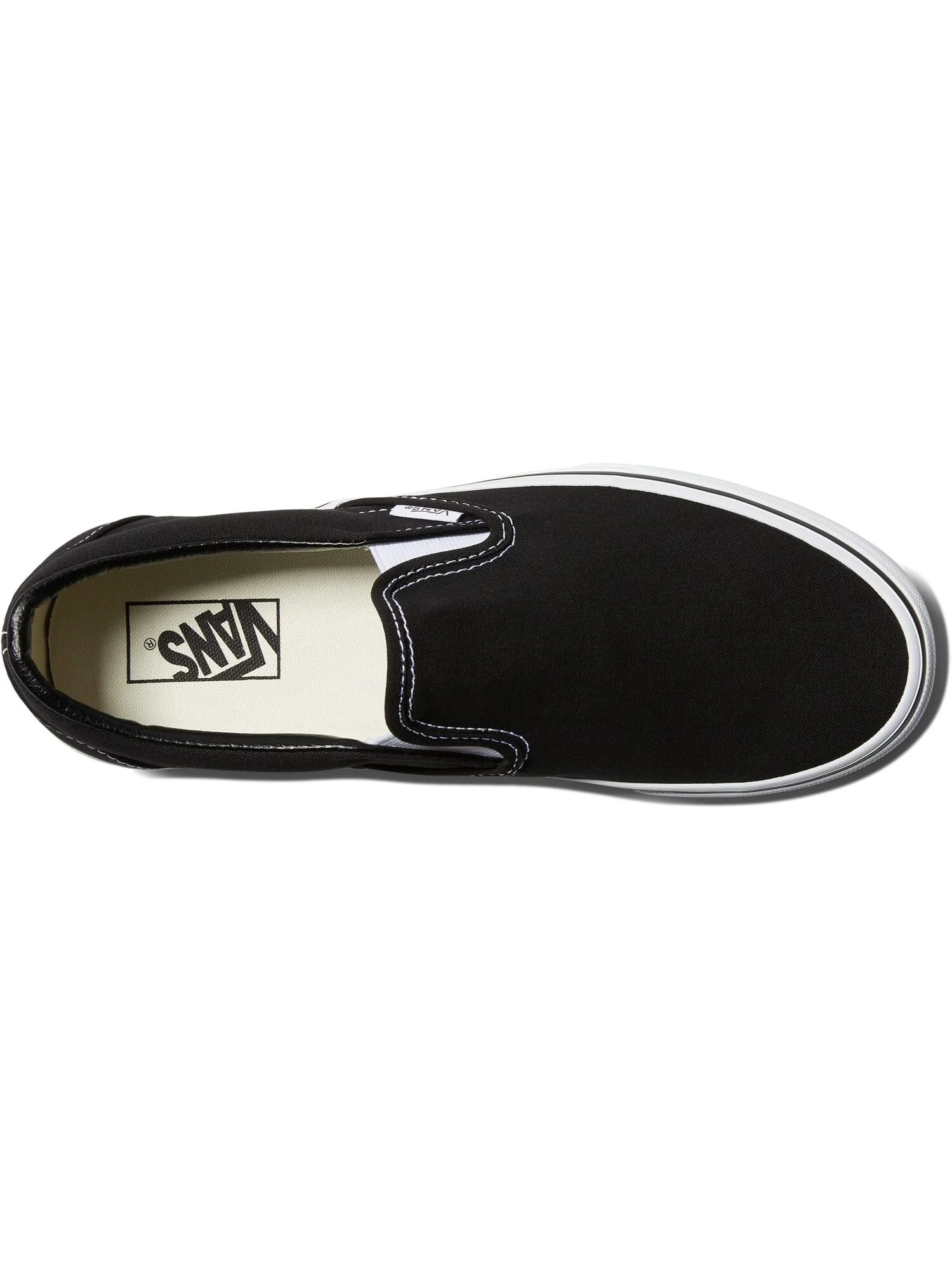 Кроссовки Slip-On Stackform Vans — изображение 2 из 6, черный/белый
