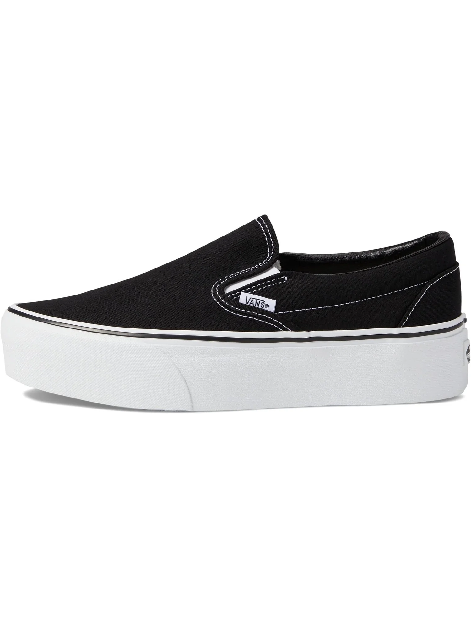 Кроссовки Slip-On Stackform Vans — изображение 4 из 6, черный/белый