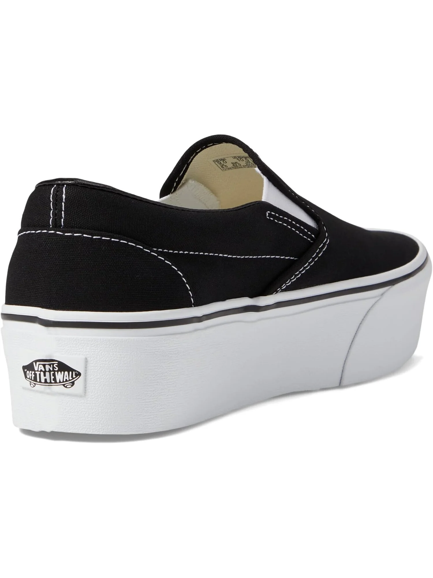 Кроссовки Slip-On Stackform Vans — изображение 5 из 6, черный/белый