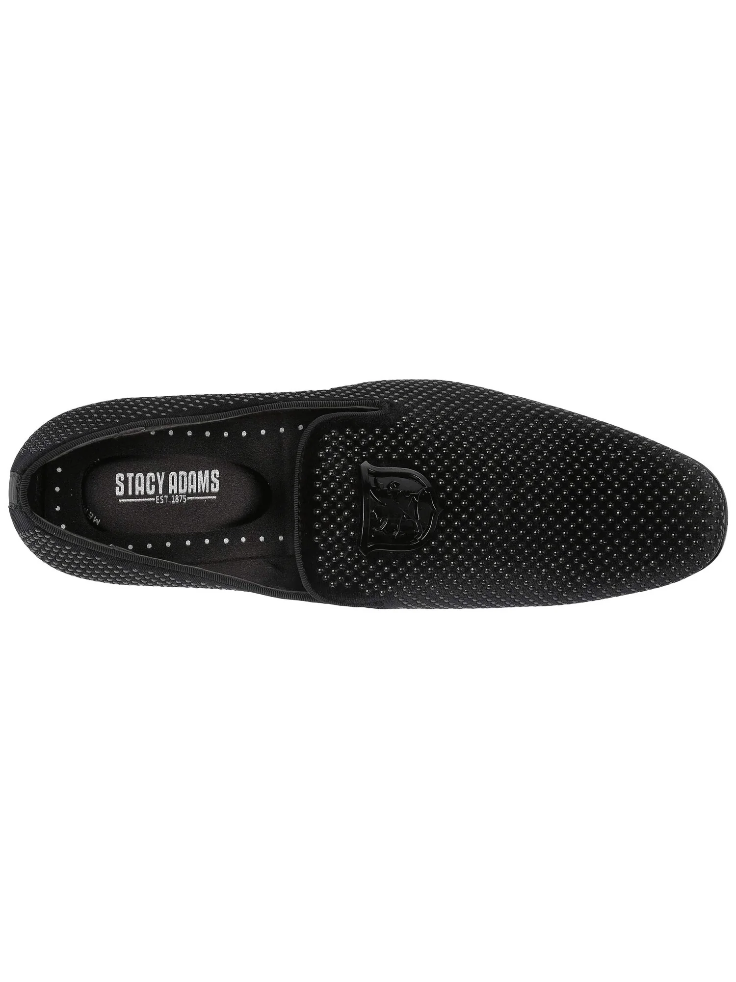Лоферы Stacy Adams Swagger Studded Ornament Loafer — изображение 2 из 4, черный