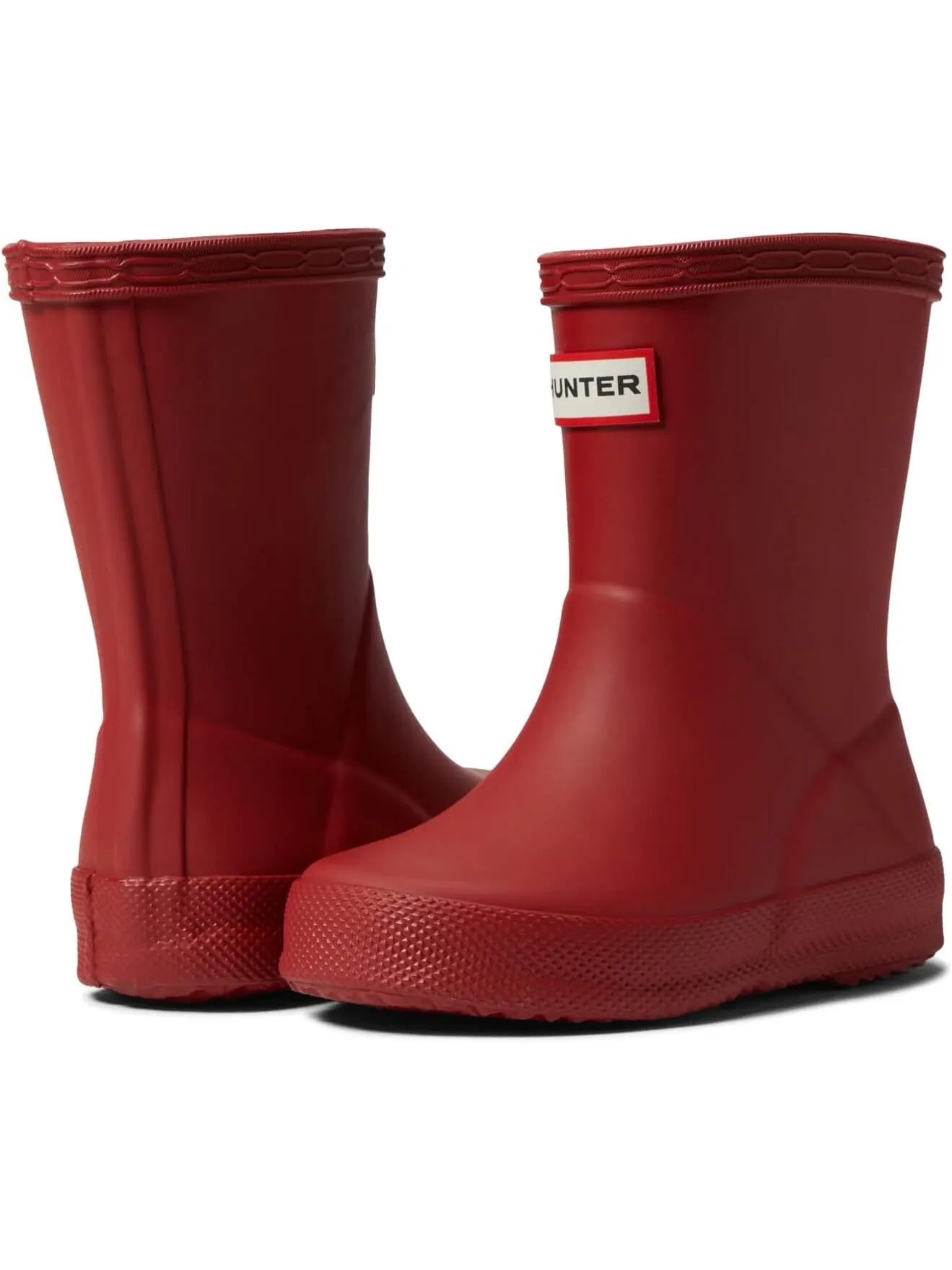 Резиновые сапоги First Classic Rain Boots Hunter — изображение 1 из 6, красный