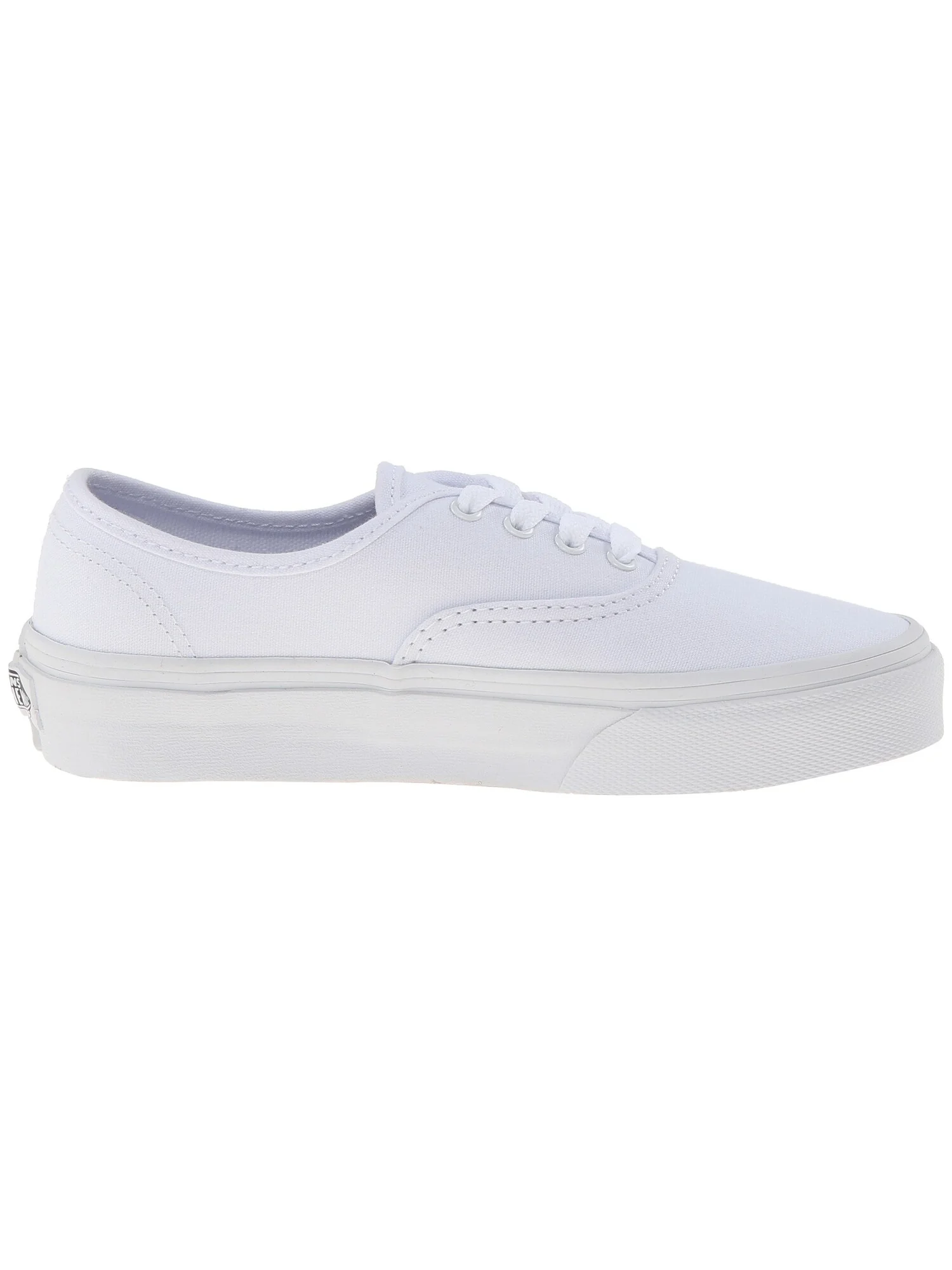 Кроссовки Vans Kids Authentic (Little Kid/Big Kid) — изображение 2 из 7, белый