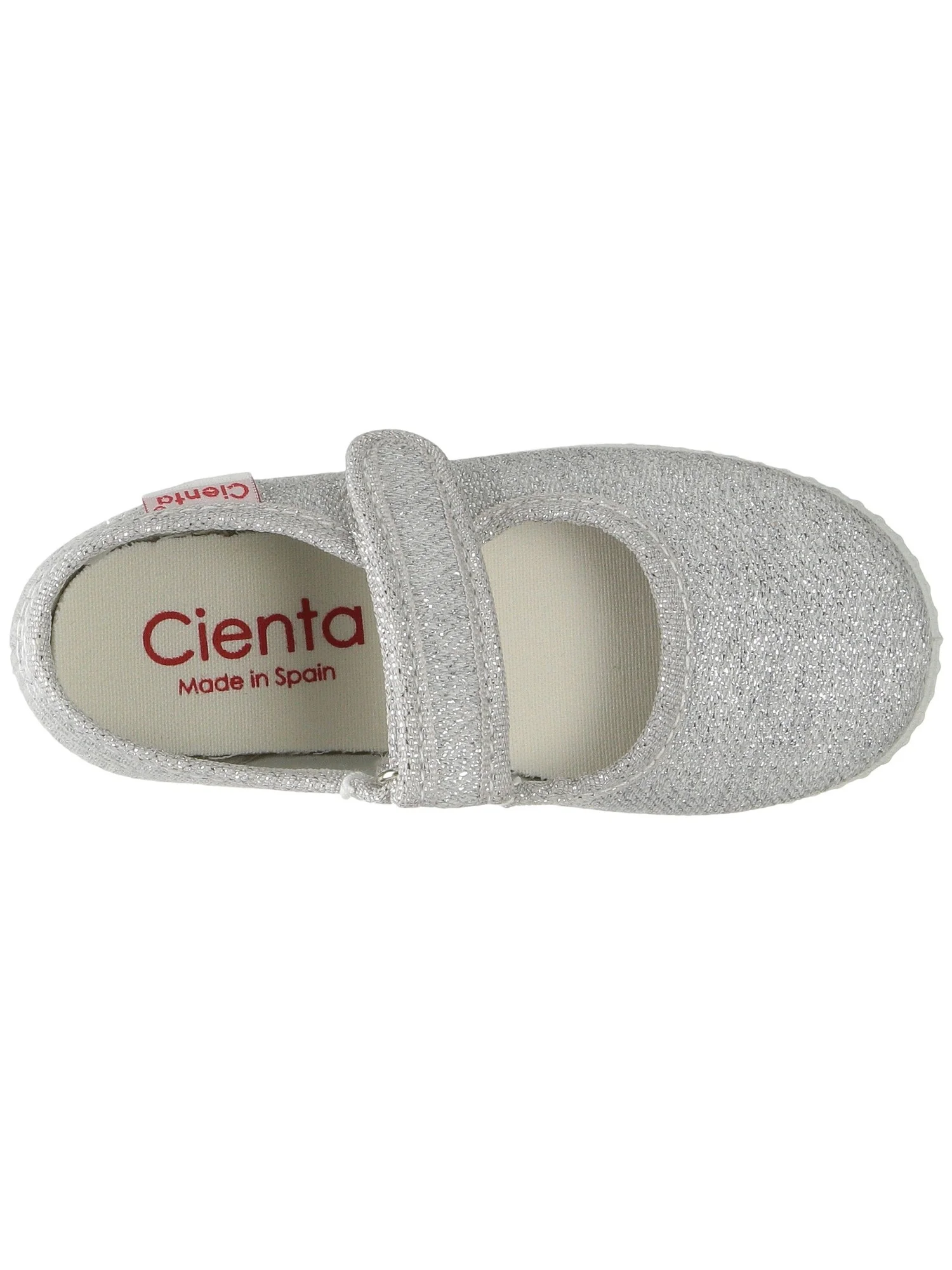 Кроссовки Cienta Kids Shoes 56013 (Infant/Toddler/Little Kid/Big Kid) — изображение 7 из 7, серебряный