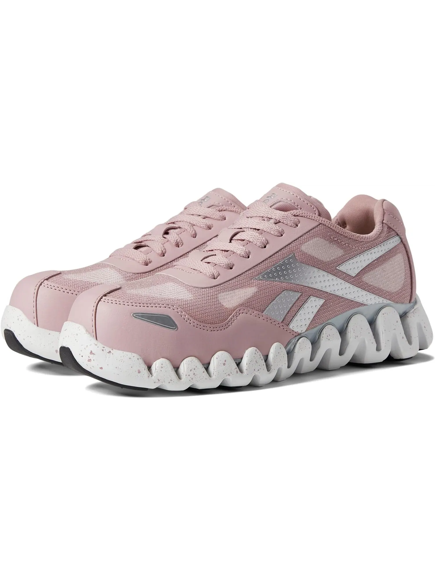 Кроссовки Zig Pulse Work EH Comp Toe Reebok — изображение 1 из 6, розовый/белый