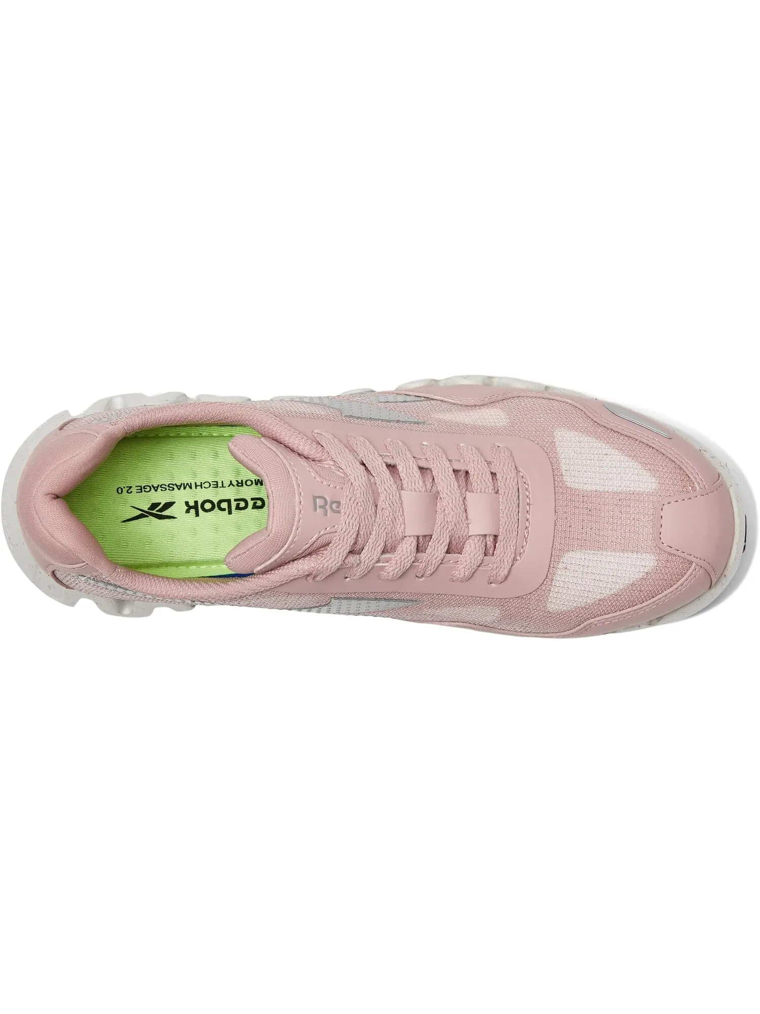 Кроссовки Zig Pulse Work EH Comp Toe Reebok — изображение 2 из 6, розовый/белый