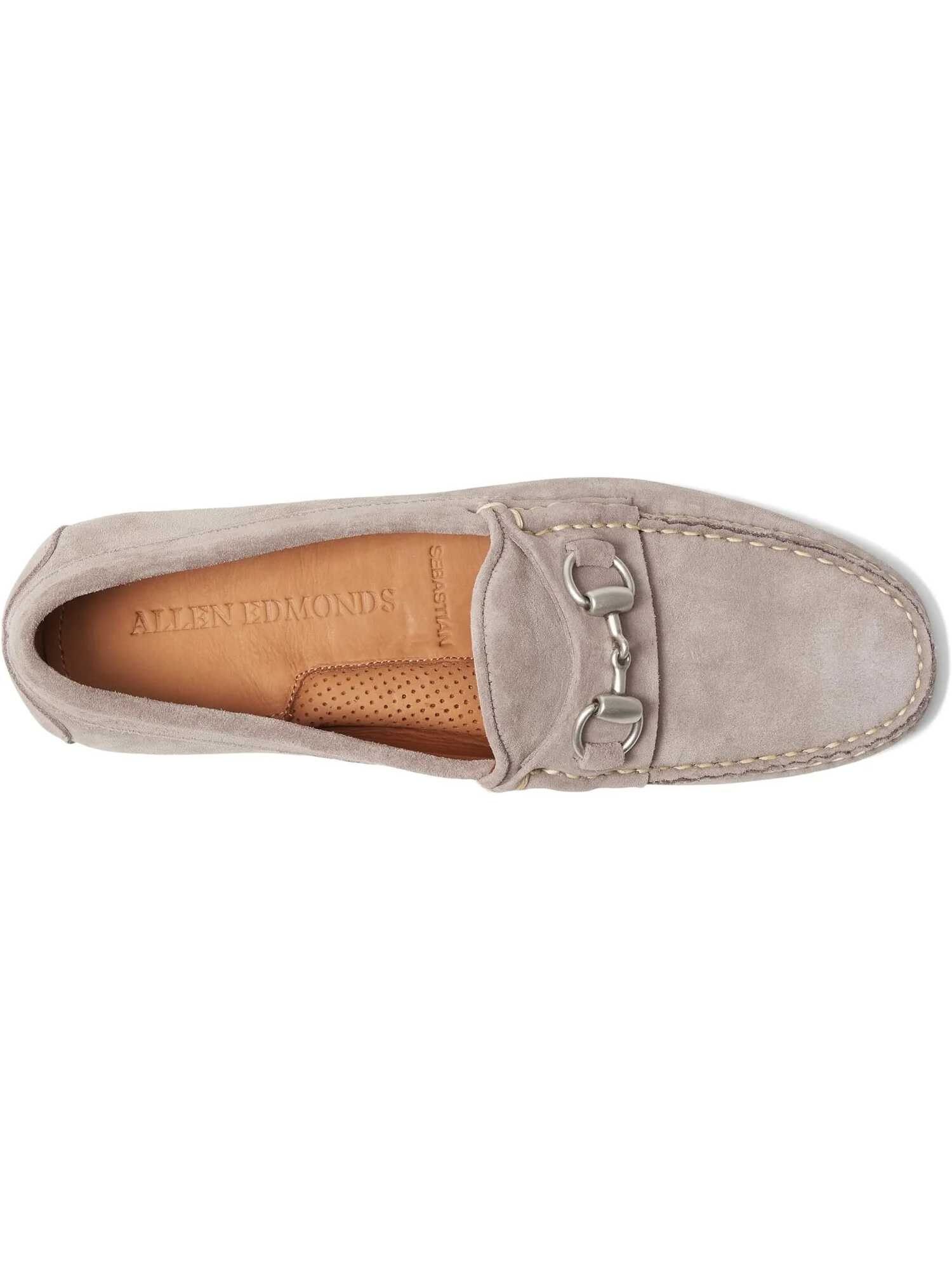 Лоферы Allen Edmonds Sebastian — изображение 2 из 4, серый