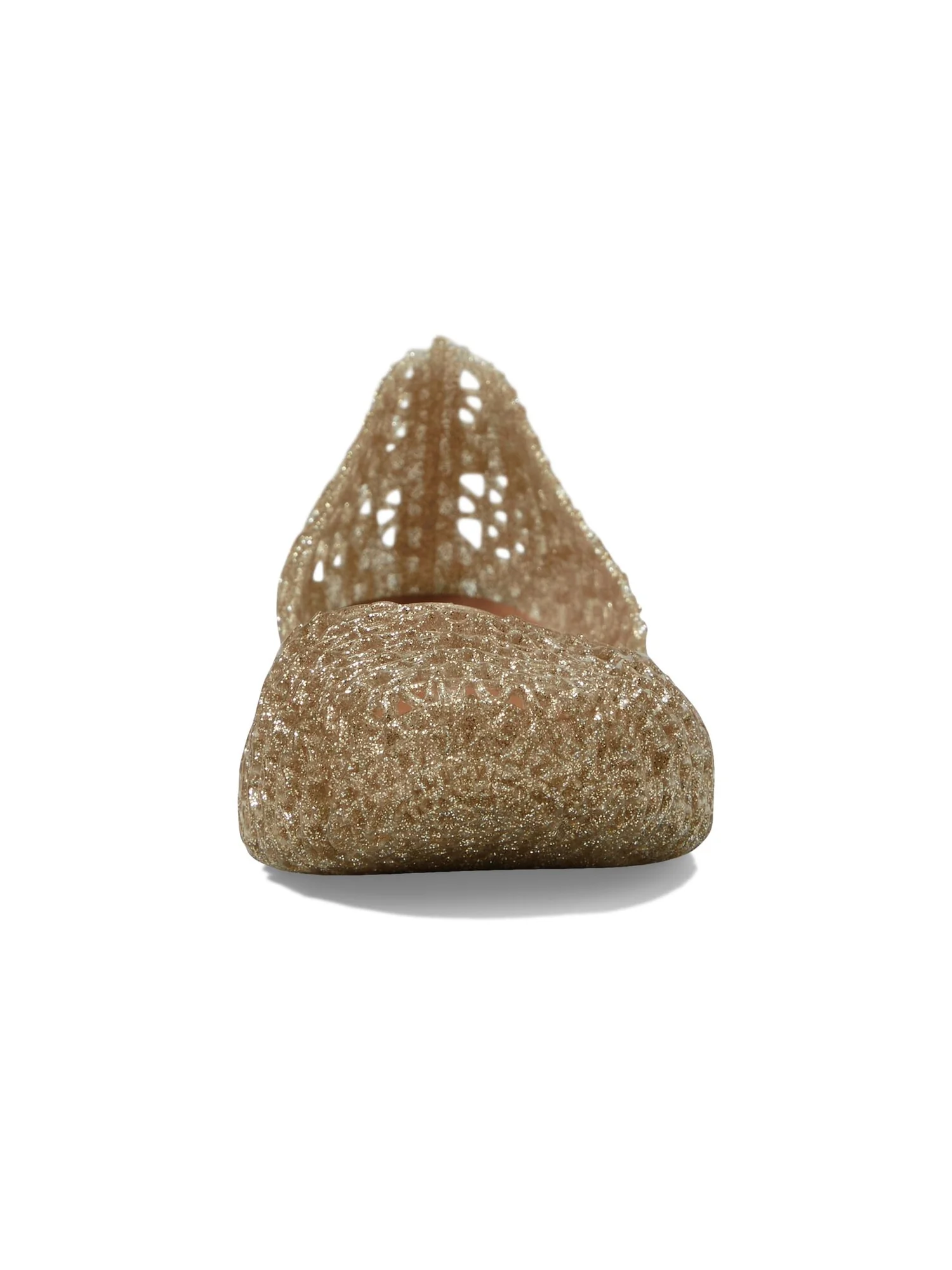 Балетки Mini Melissa Campana Papel (Little Kid/Big Kid) — изображение 5 из 6, серебристый