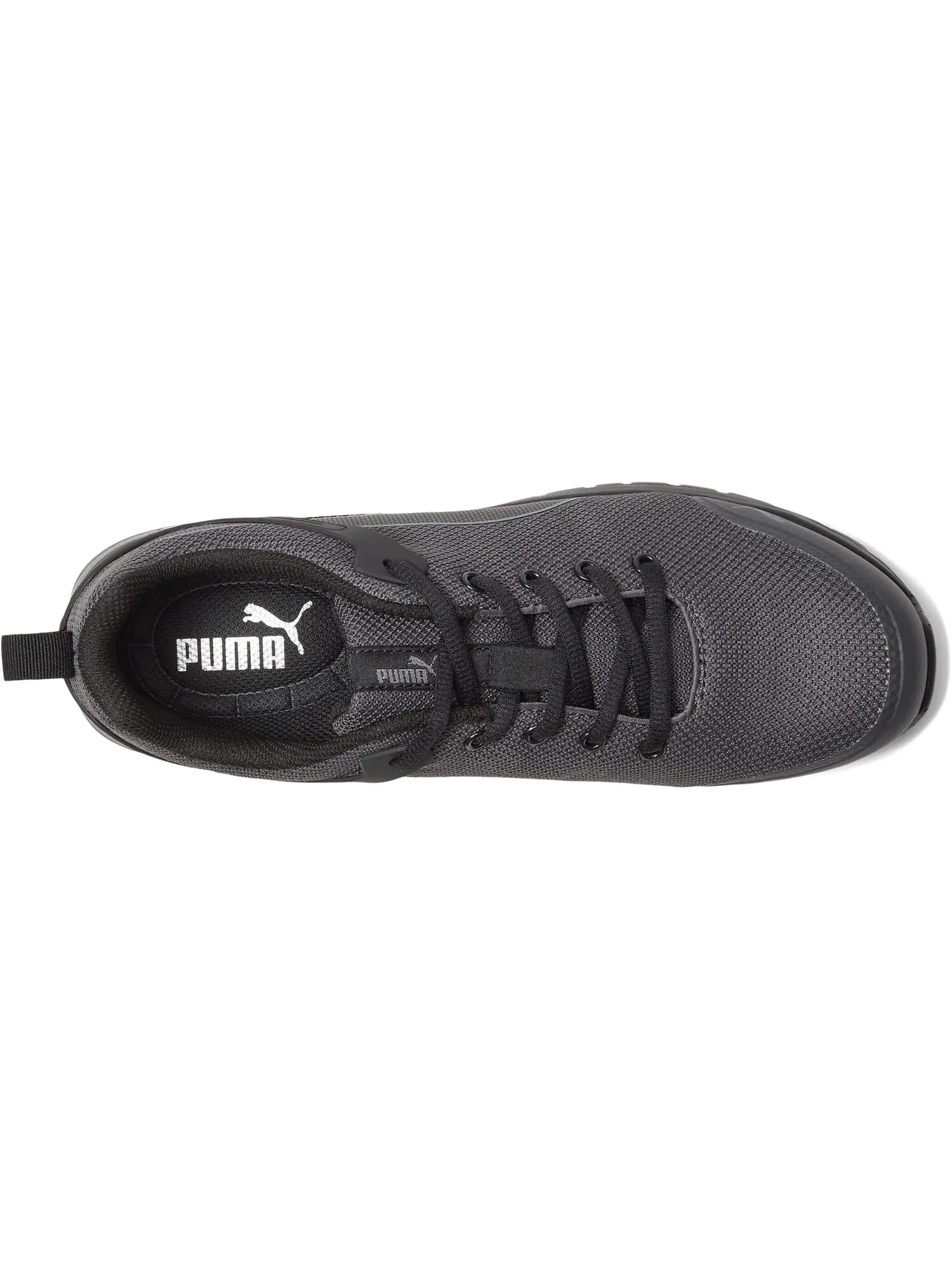 Кроссовки PUMA Safety Levity Knit Low ASTM EH — изображение 2 из 4, серый/черный
