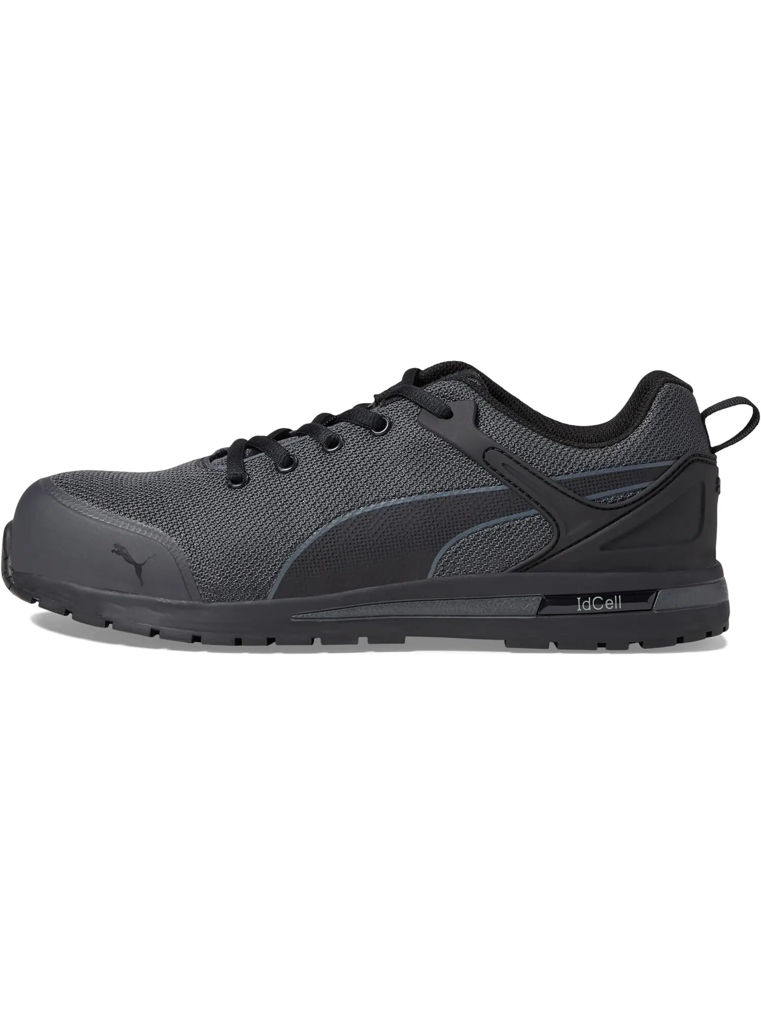 Кроссовки PUMA Safety Levity Knit Low ASTM EH — изображение 4 из 4, серый/черный
