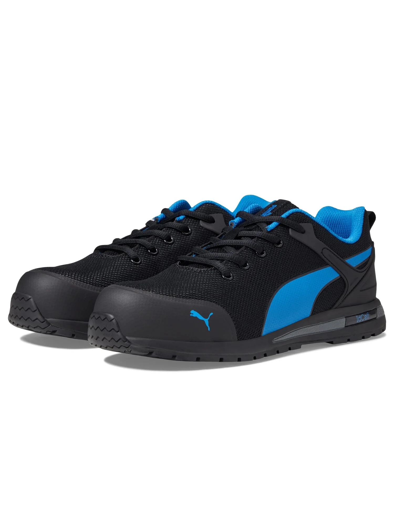 Кроссовки PUMA Safety Levity Knit Low ASTM EH — изображение 4 из 6, черный/синий