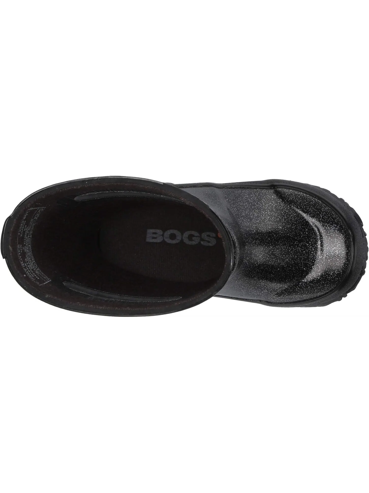Резиновые сапоги Rain Boot Glitter Bogs — изображение 2 из 7, черный