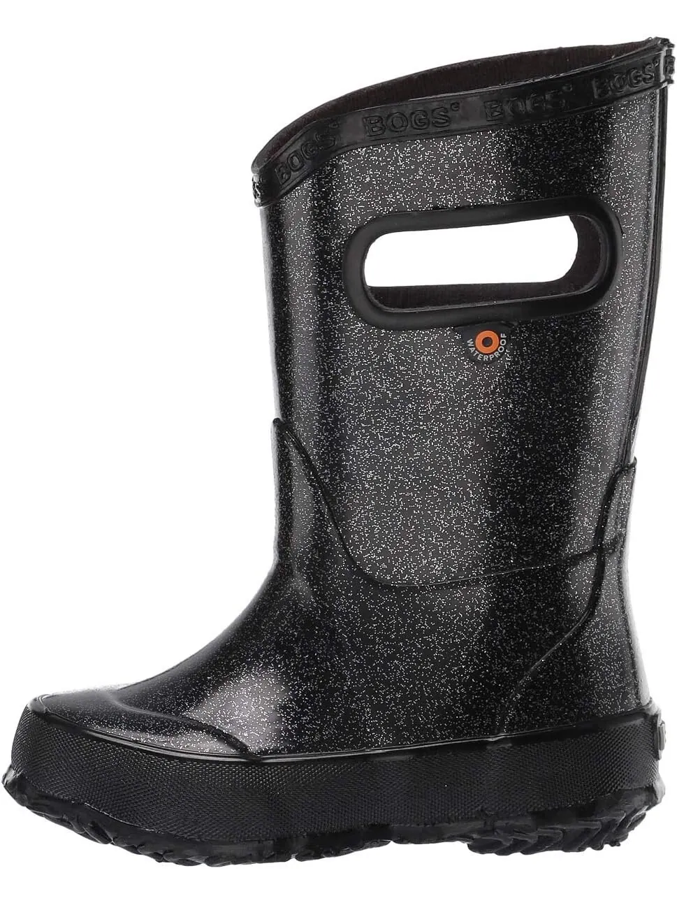 Резиновые сапоги Rain Boot Glitter Bogs — изображение 4 из 7, черный