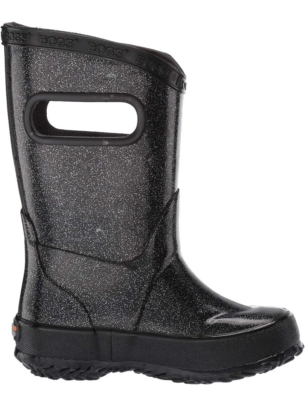 Резиновые сапоги Rain Boot Glitter Bogs — изображение 6 из 7, черный