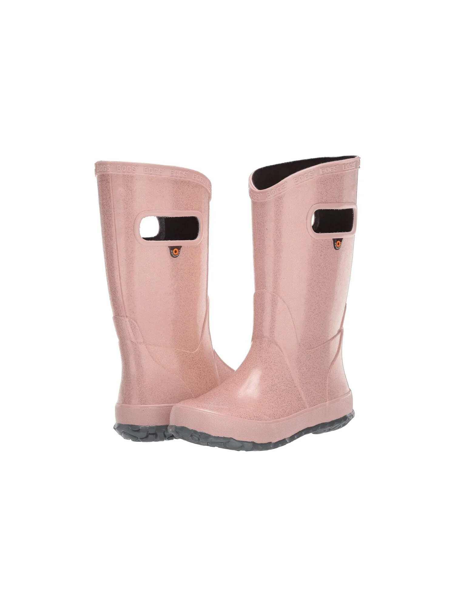 Ботинки Bogs Kids Rain Boot Glitter (Toddler/Little Kid/Big Kid) — изображение 6 из 7, золотистый