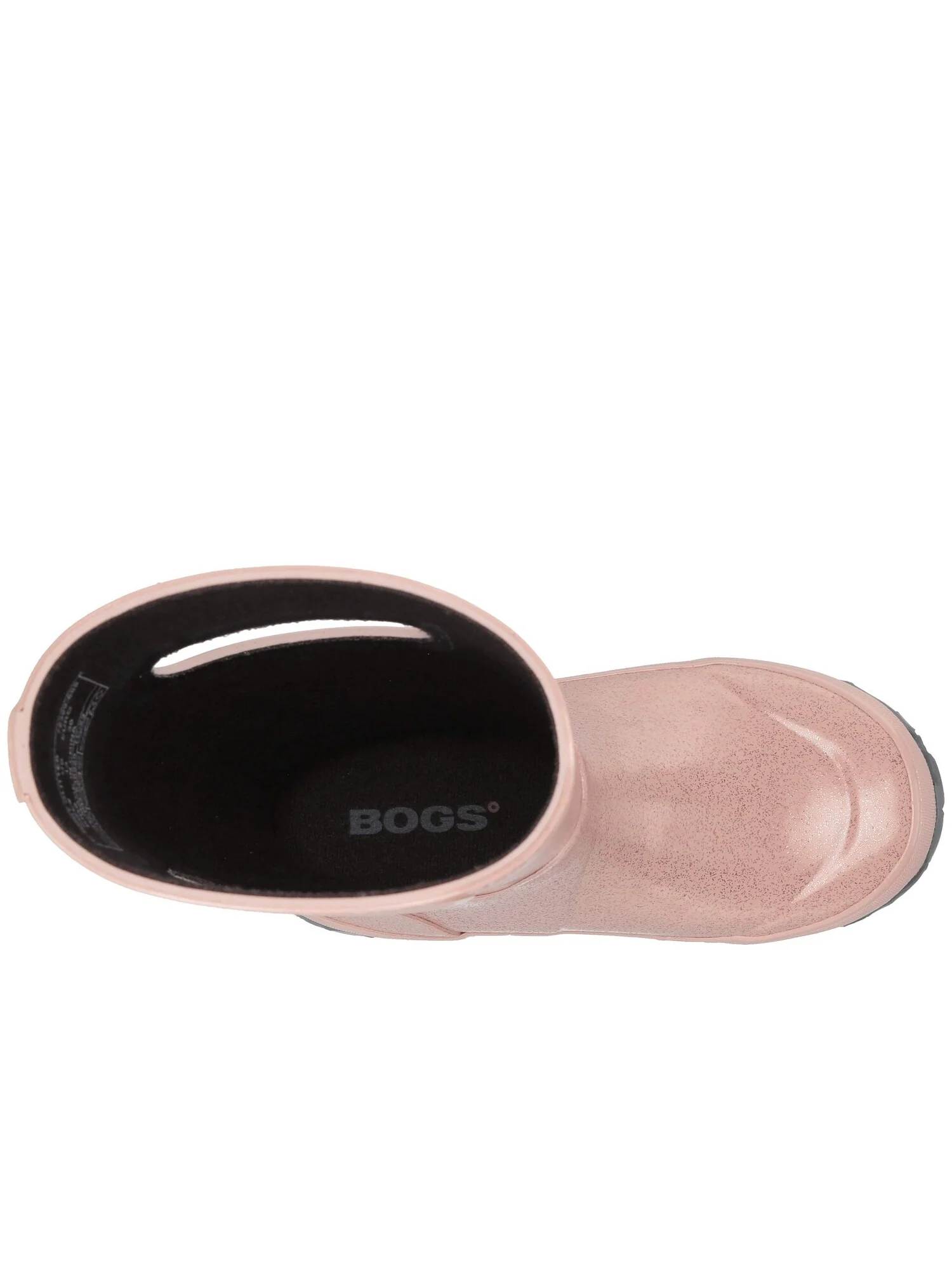Ботинки Bogs Kids Rain Boot Glitter (Toddler/Little Kid/Big Kid) — изображение 7 из 7, золотистый