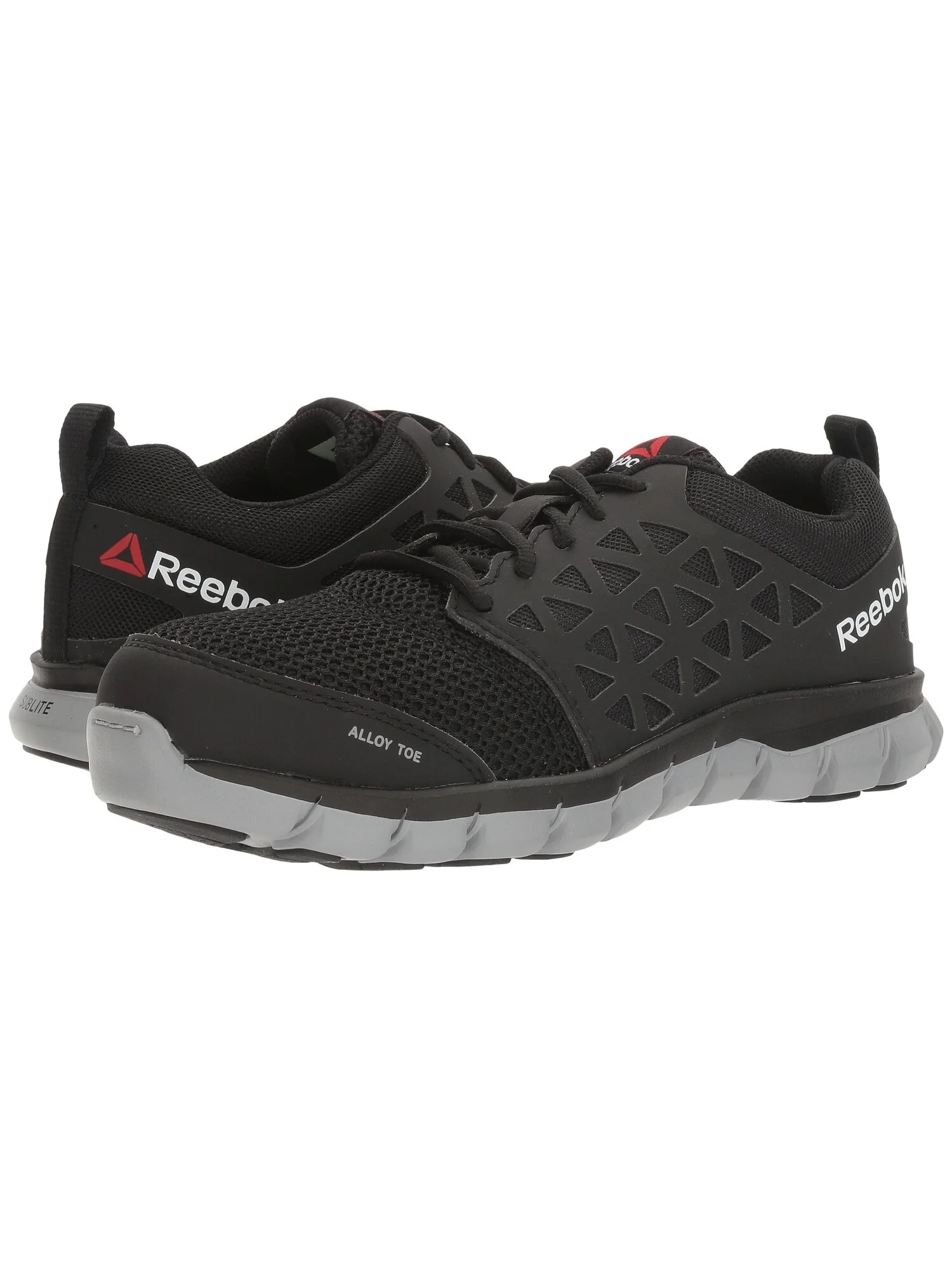 Кроссовки Reebok Work Sublite Cushion Work Alloy Toe EH — изображение 2 из 4, черный