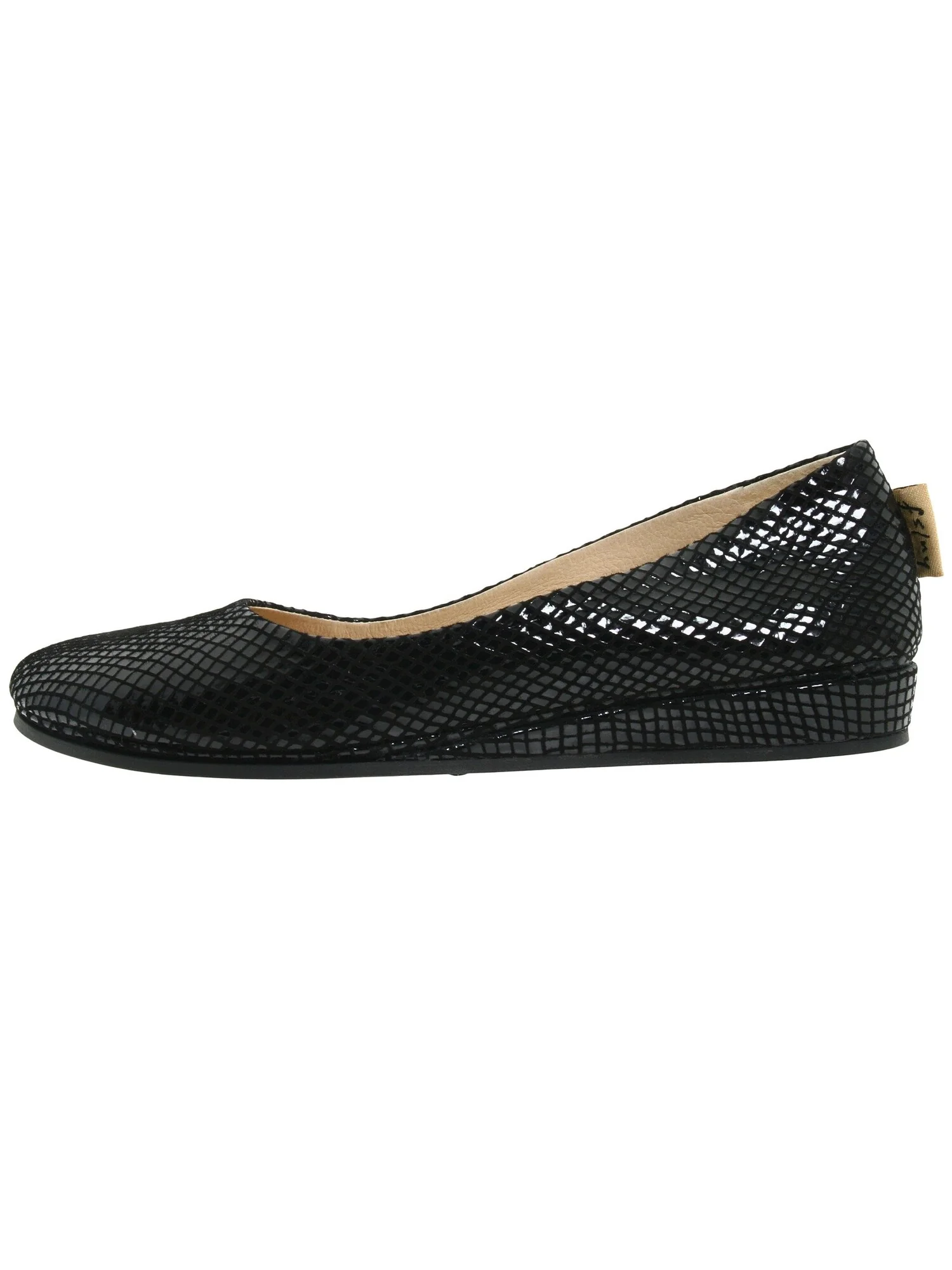 Обувь на низком каблуке French Sole Zeppa — изображение 4 из 7, черный