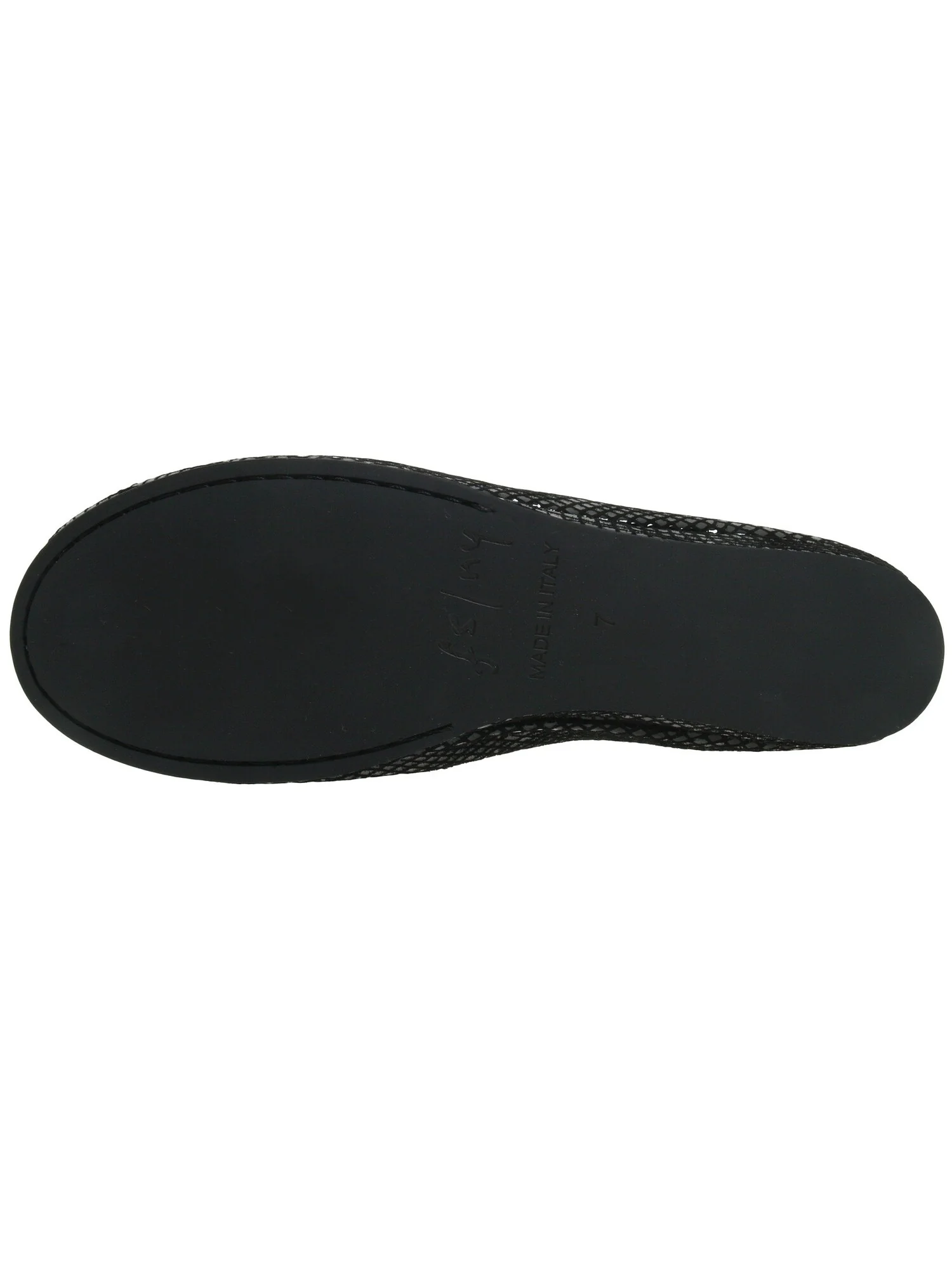 Обувь на низком каблуке French Sole Zeppa — изображение 7 из 7, черный