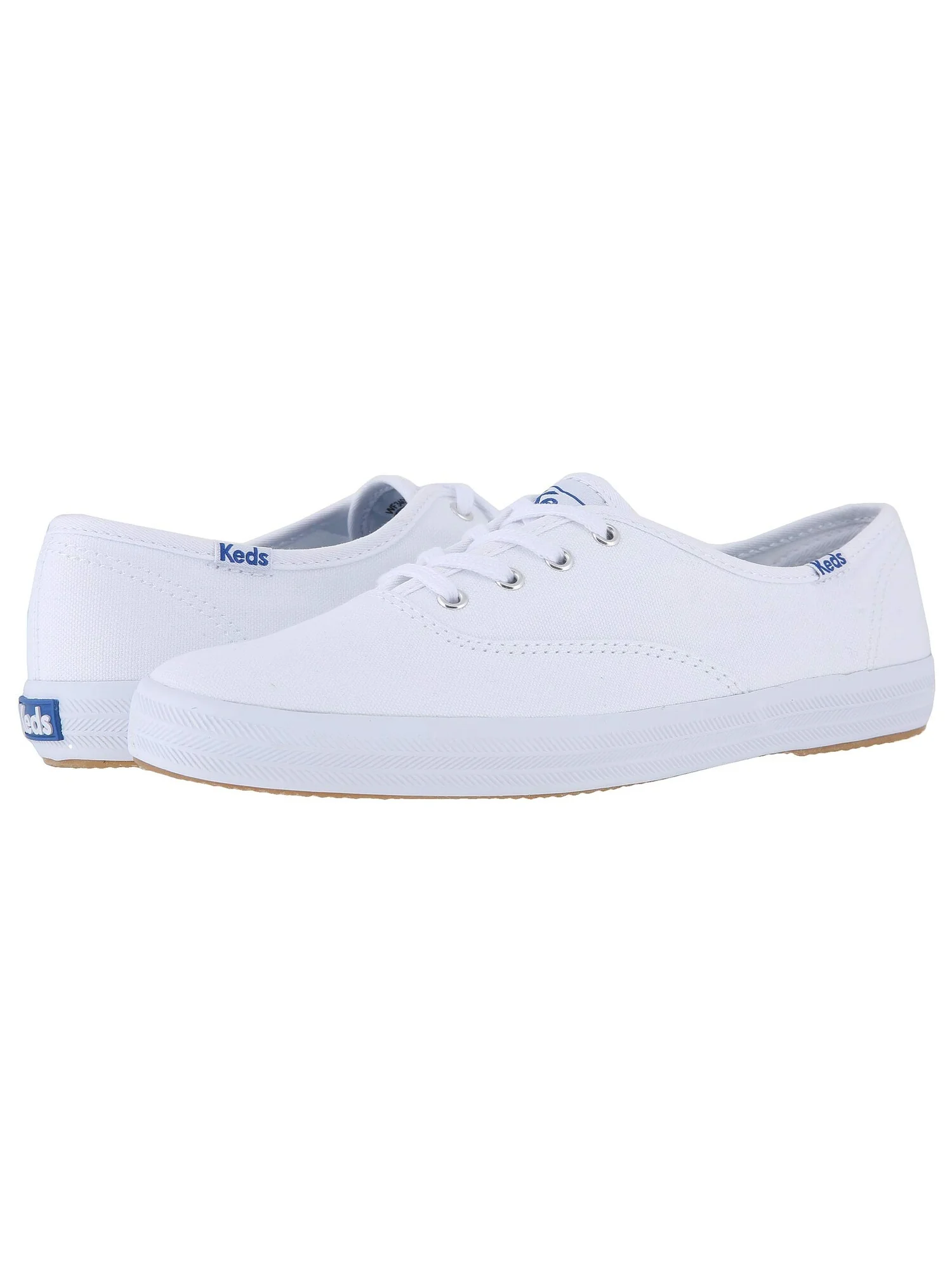 Кроссовки Keds Champion Canvas Lace-Up — изображение 2 из 4, белый