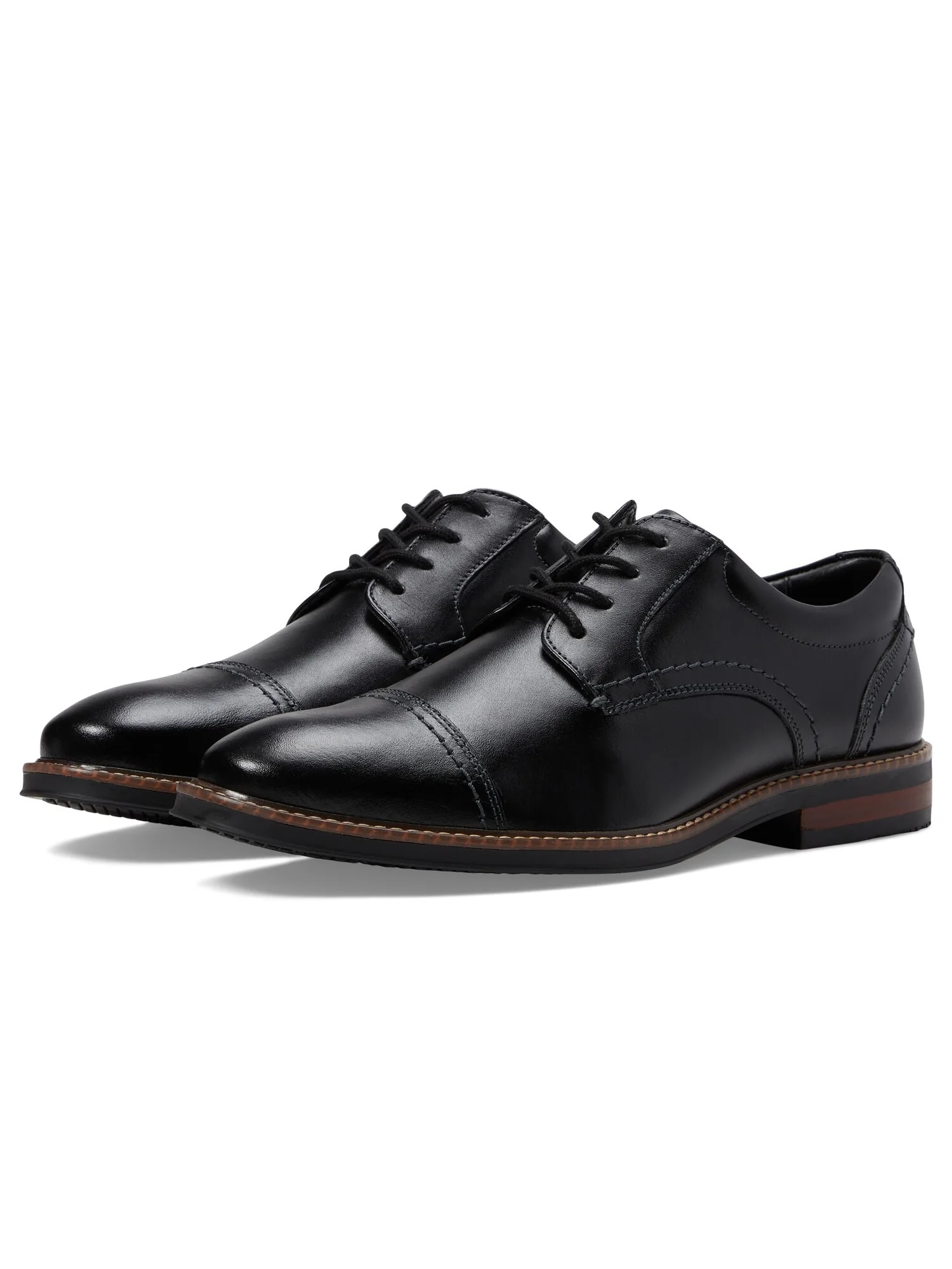 Оксфорды Nunn Bush Calderone Cap Toe — изображение 3 из 4, черный