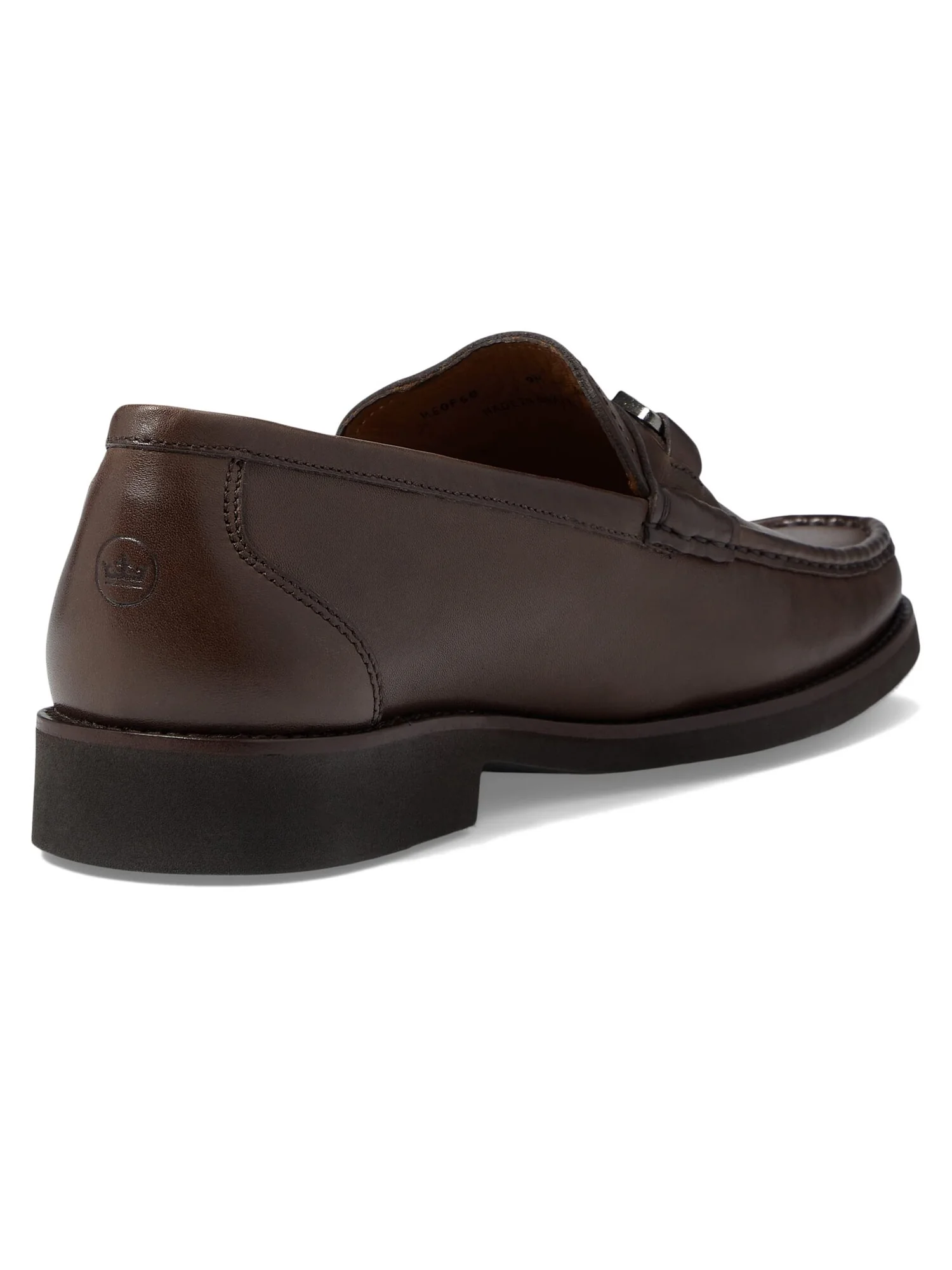 Лоферы Peter Millar Crown Leather Bit Loafer — изображение 2 из 6, коричневый