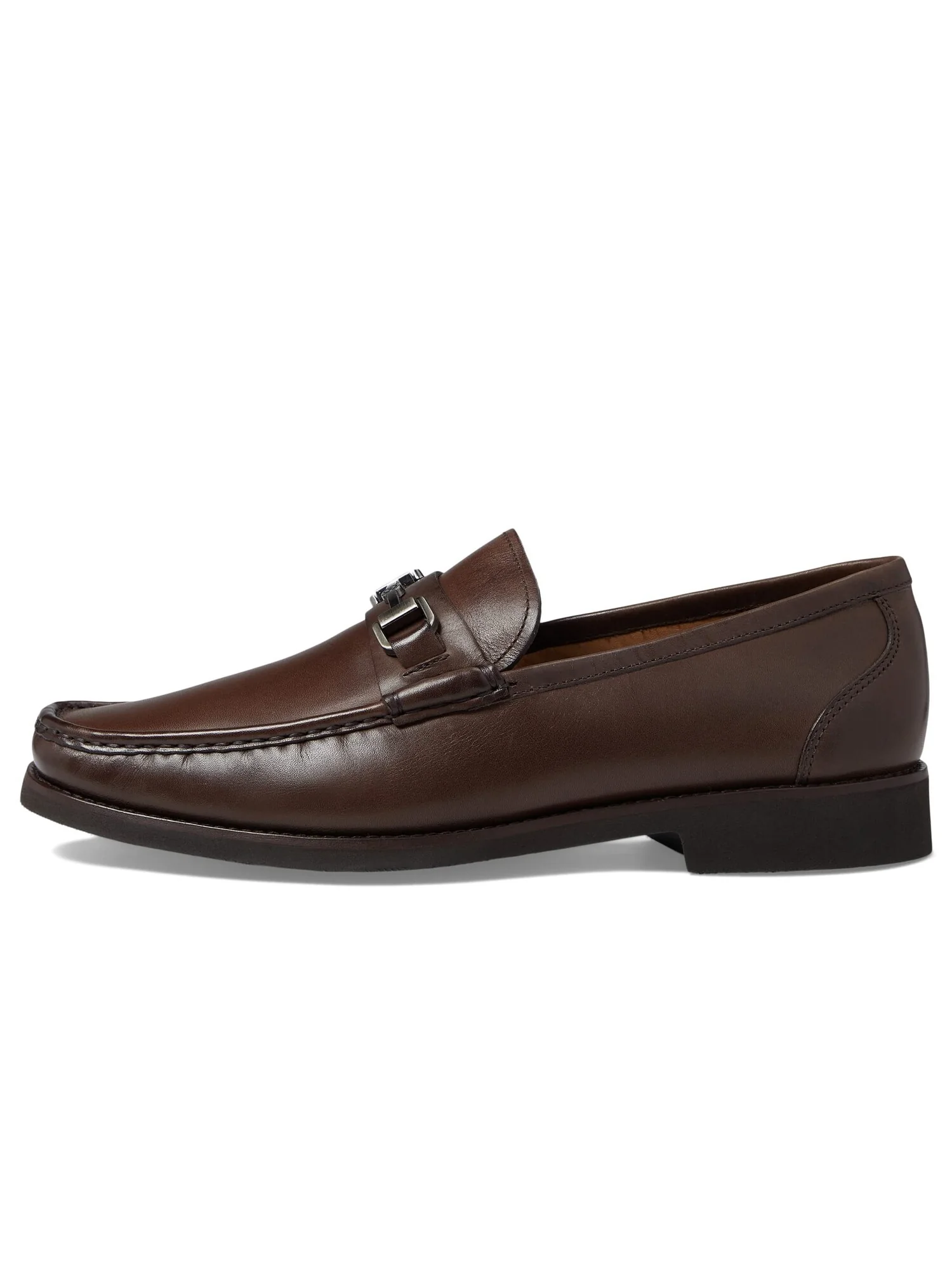 Лоферы Peter Millar Crown Leather Bit Loafer — изображение 6 из 6, коричневый