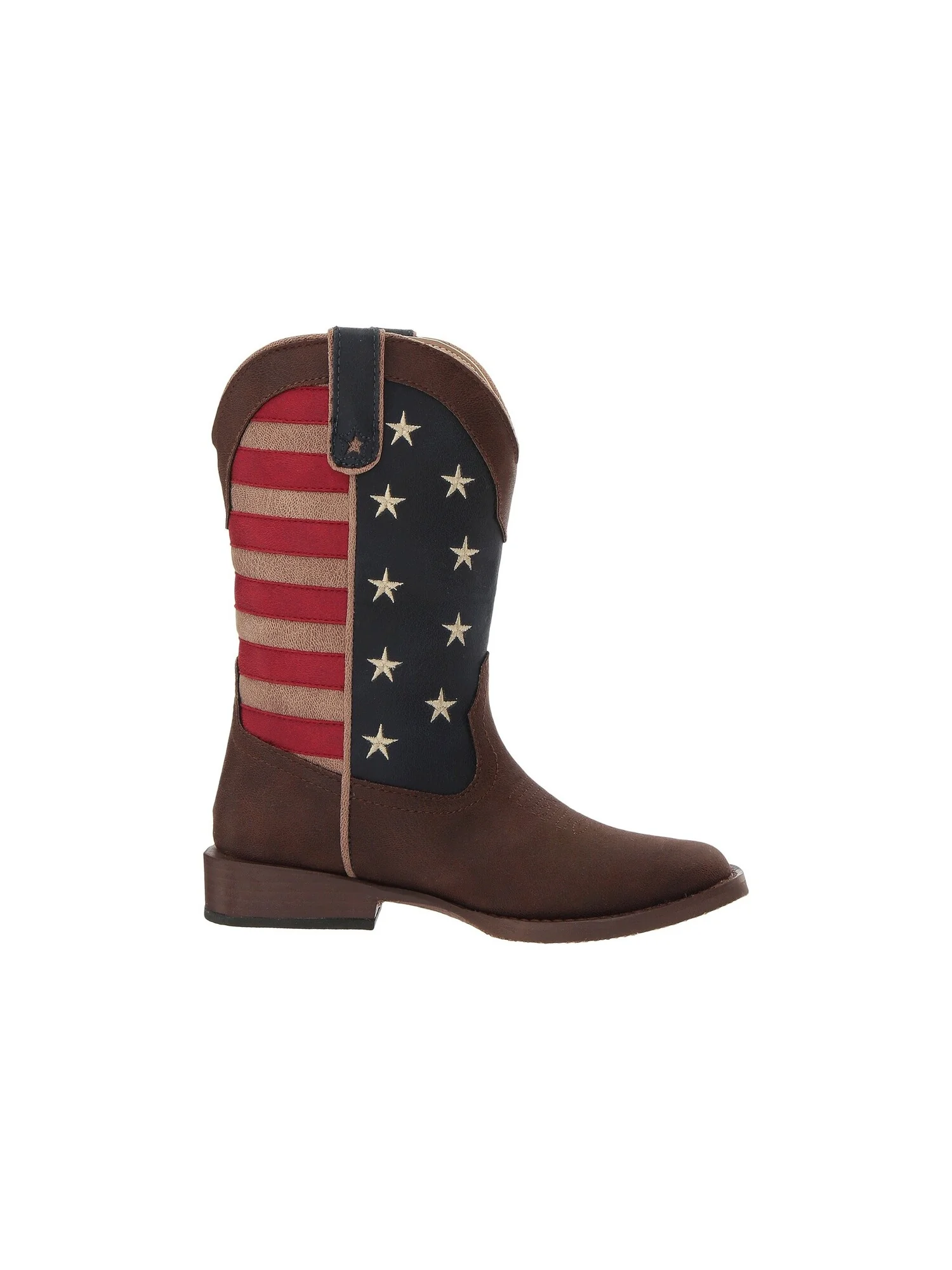Ботинки Roper Kids American Patriot (Toddler/Little Kid) — изображение 7 из 7, серый