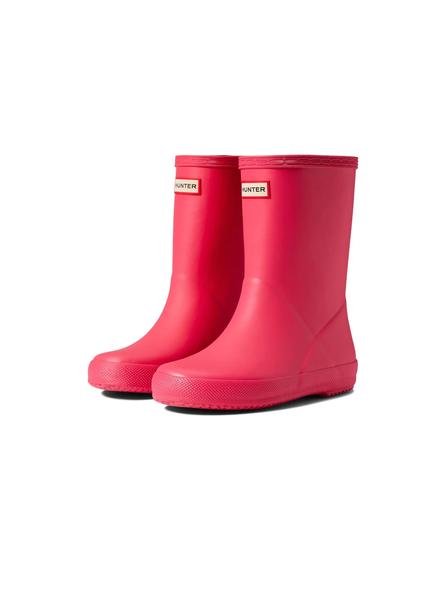 Ботинки Hunter Kids First Classic (Toddler/Little Kid) — изображение 4 из 5, розовый