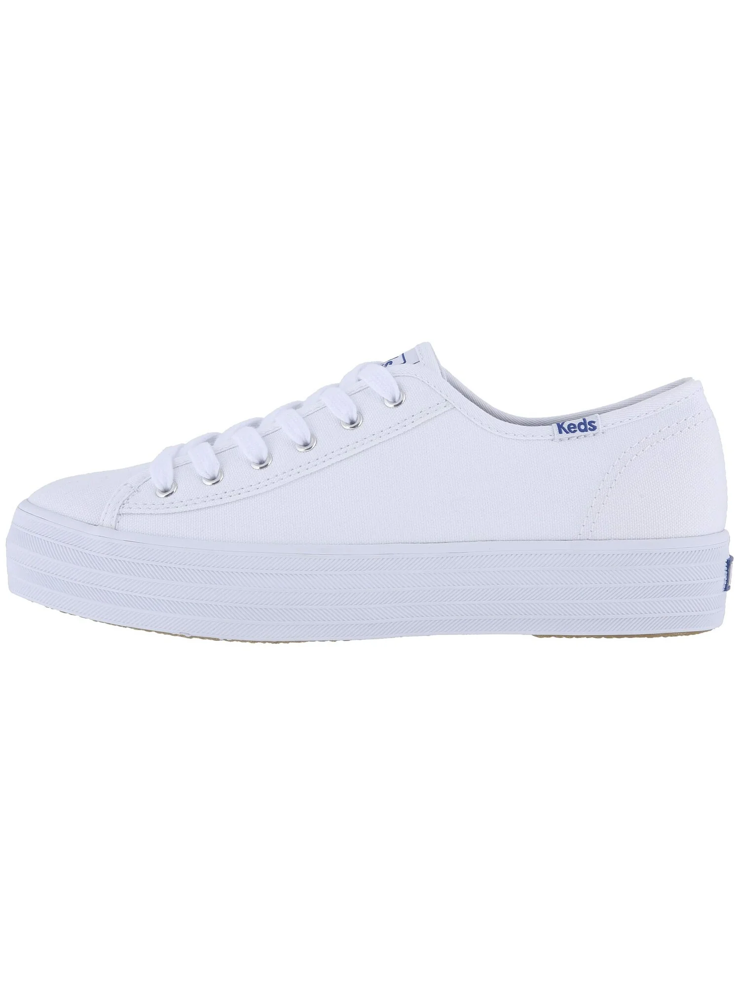 Кроссовки Keds Triple Kick Canvas — изображение 5 из 7, белый