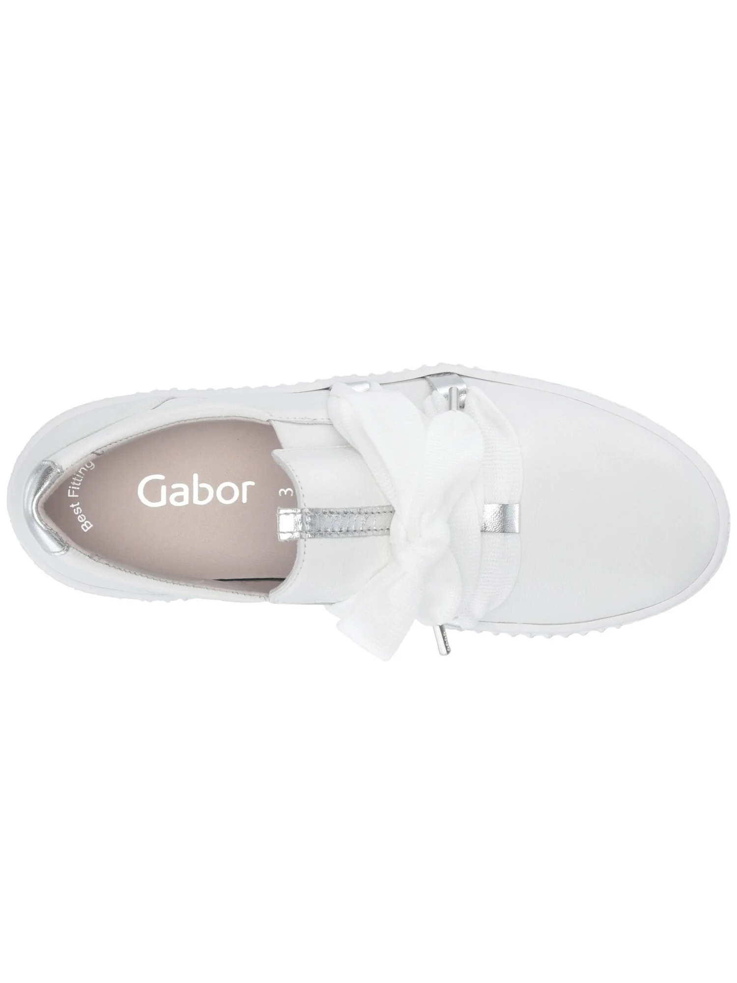 Кроссовки Gabor Gabor 43.333 — изображение 6 из 7, серебристый белый