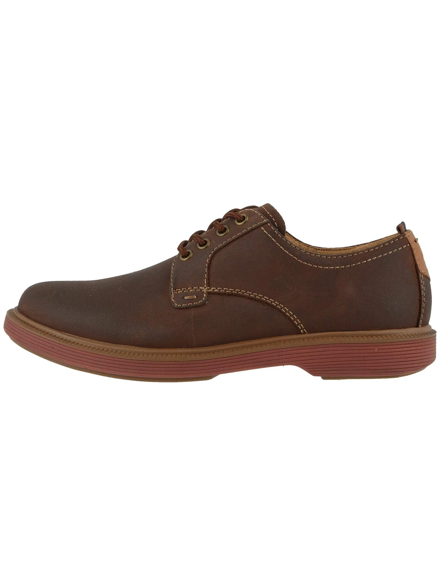 Оксфорды Florsheim Kids Supacush Plain Toe Ox, Jr. (Toddler/Little Kid/Big Kid) — изображение 2 из 7, коричневый