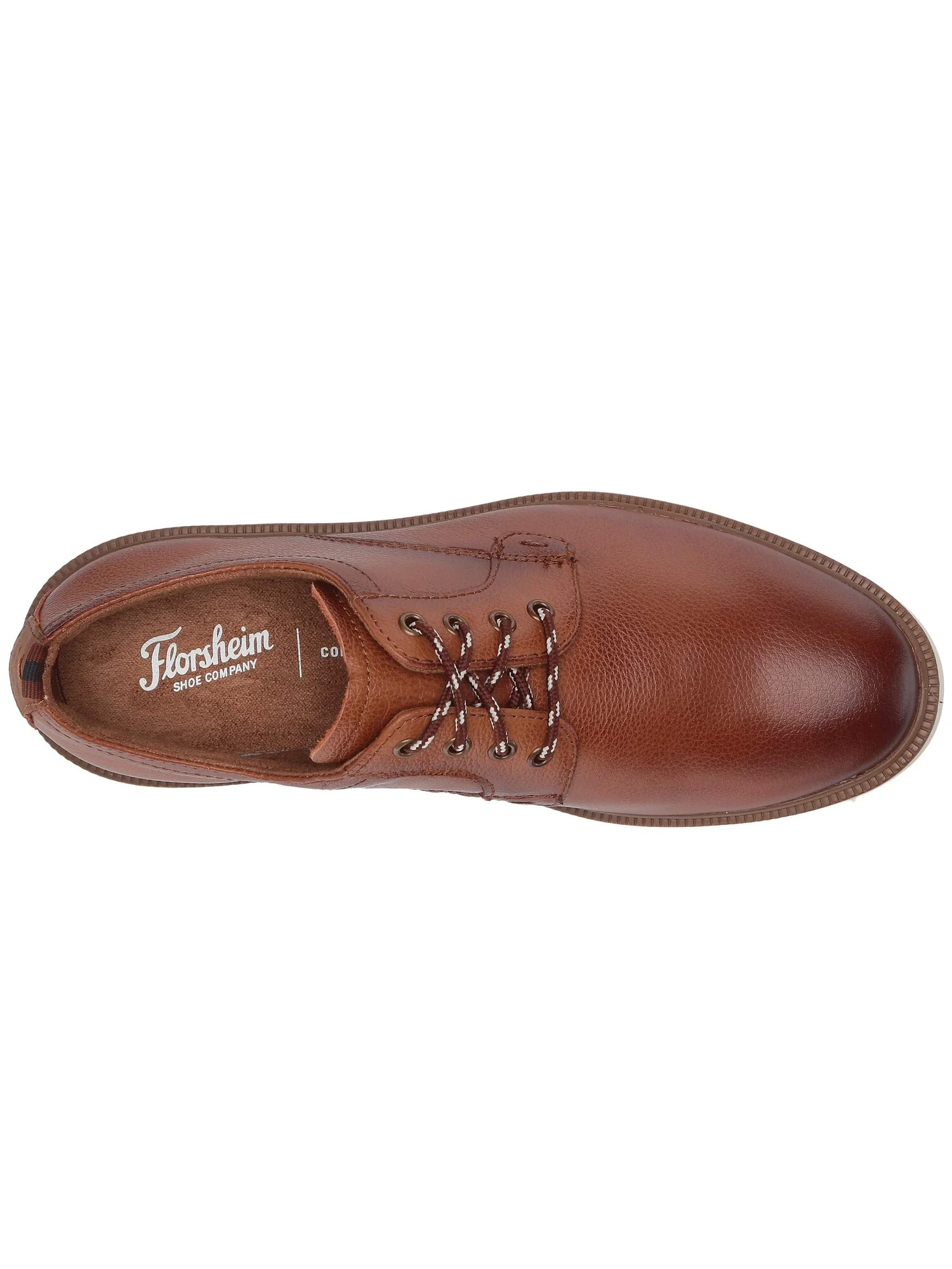 Оксфорды Florsheim Kids Supacush Plain Toe Ox, Jr. (Toddler/Little Kid/Big Kid) — изображение 7 из 7, белый