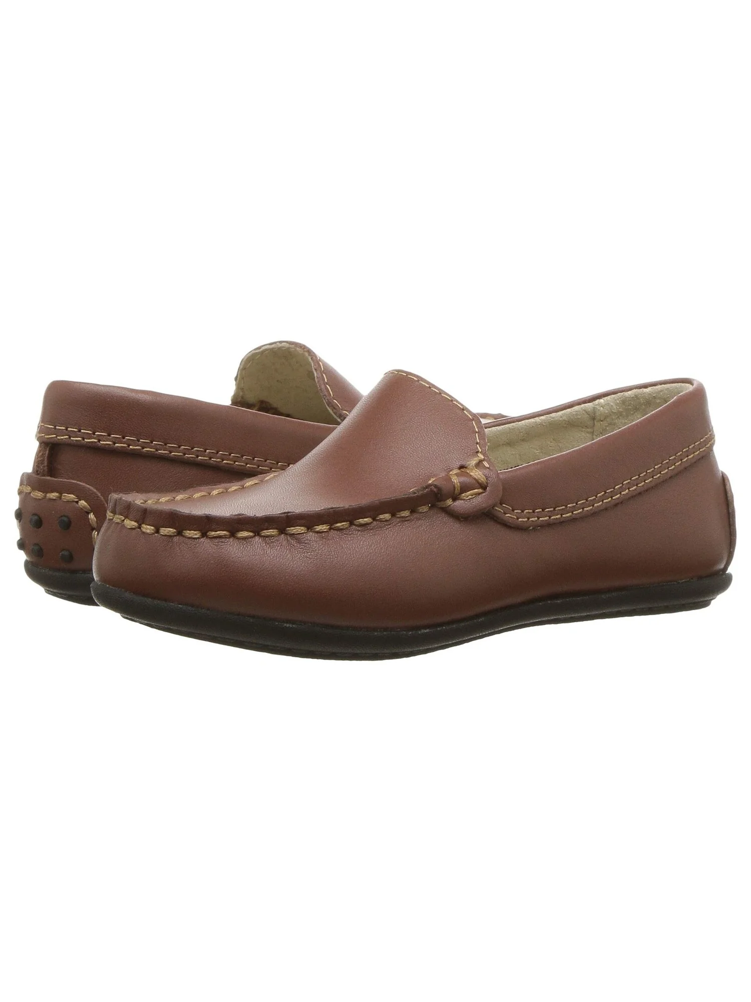 Лоферы FootMates Brooklyn (Toddler/Little Kid/Big Kid) — изображение 5 из 7, коричневый