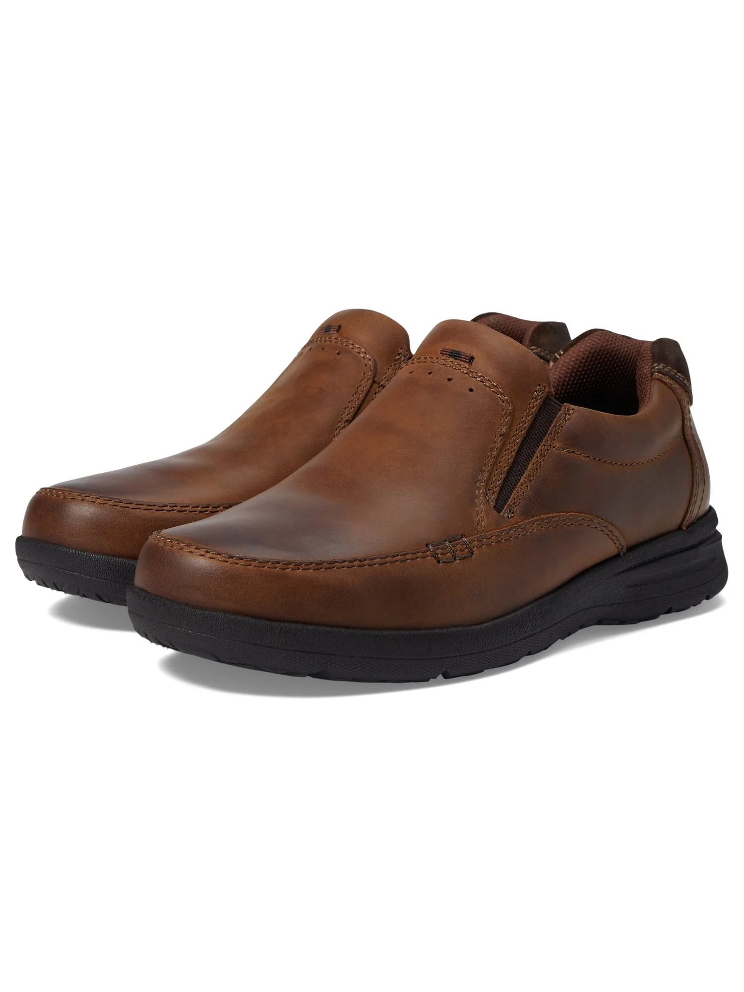 Лоферы Nunn Bush Cam Moc Toe Slip-On — изображение 4 из 4, коричневый