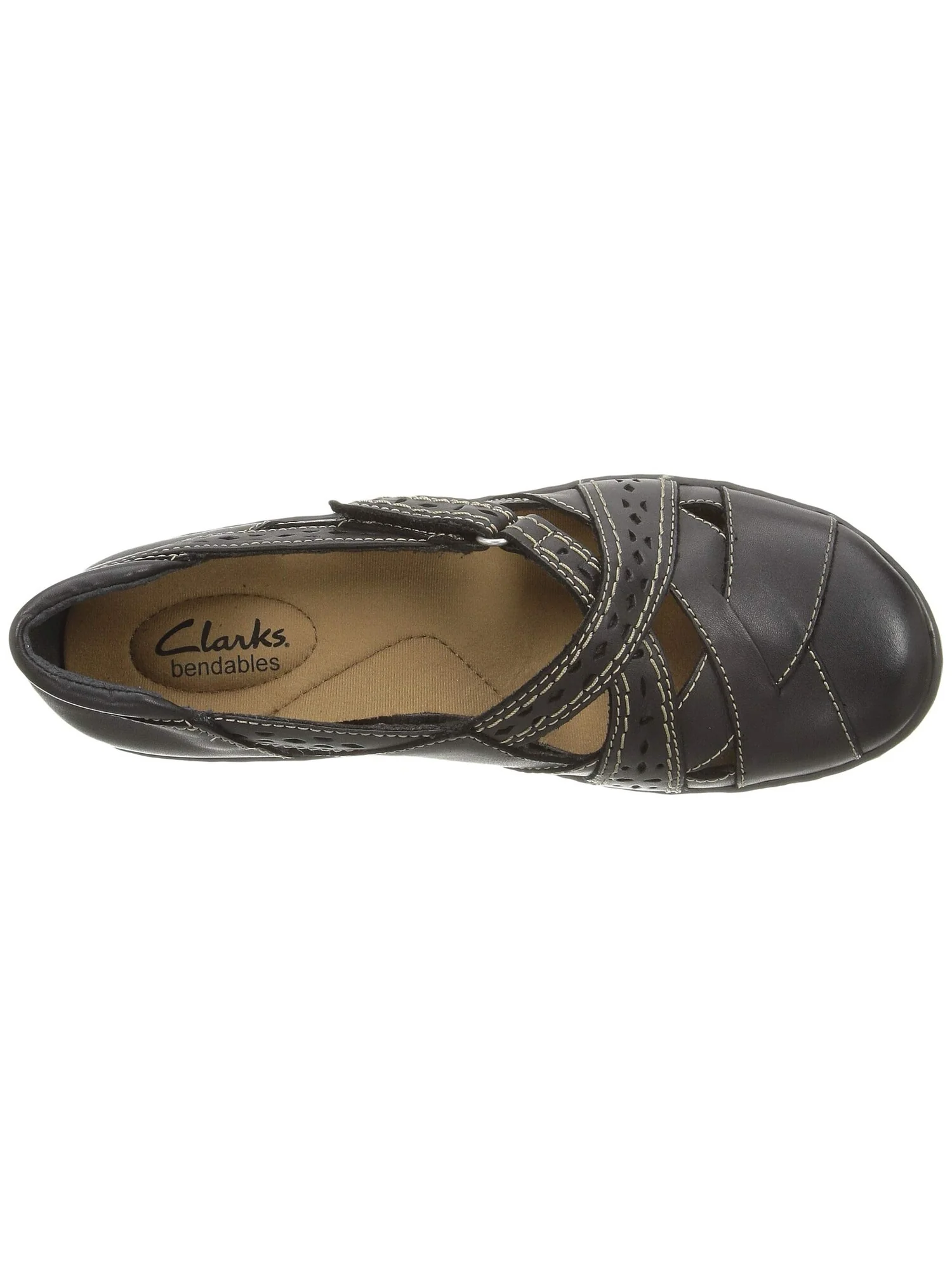 Обувь на низком каблуке Clarks Ashland Spin Q — изображение 4 из 7, черный