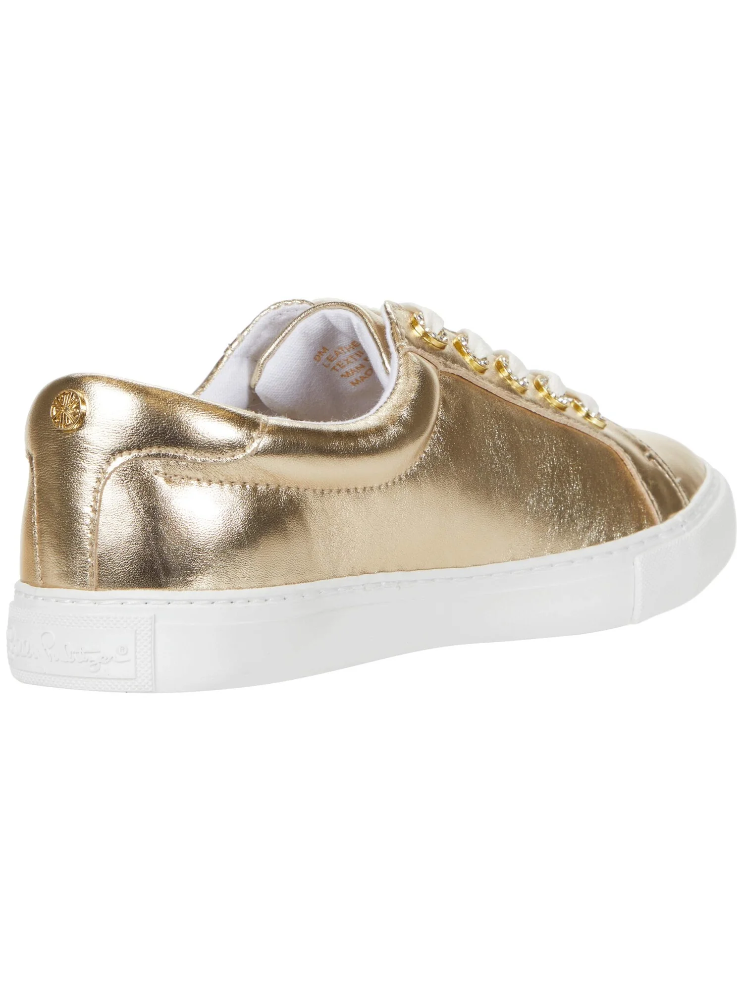 Кроссовки Lilly Pulitzer Lux Hallie Sneaker — изображение 4 из 4, золотистый металлик