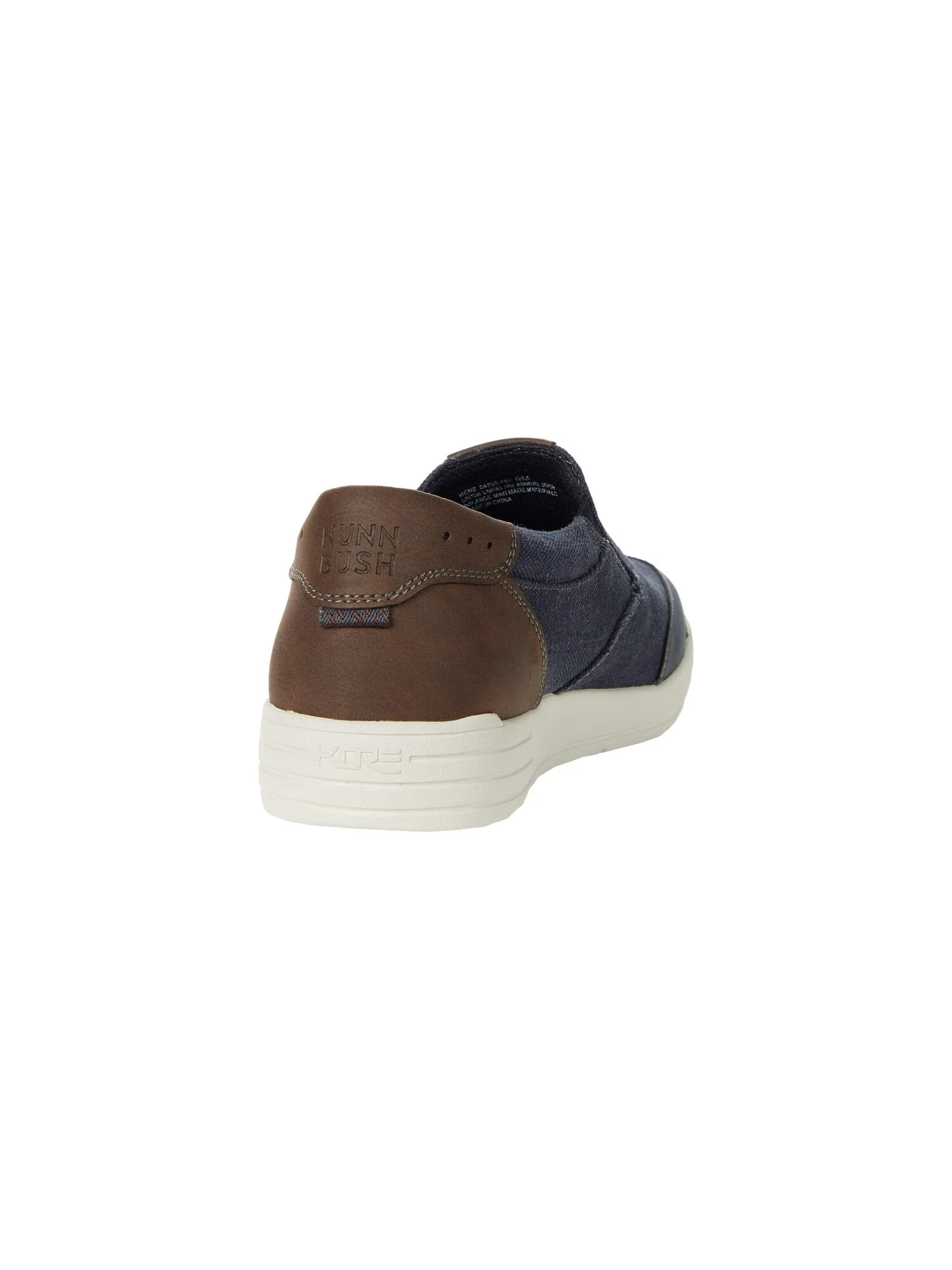 Лоферы Nunn Bush City Walk Canvas Moc Toe Slip-On — изображение 3 из 4, синий
