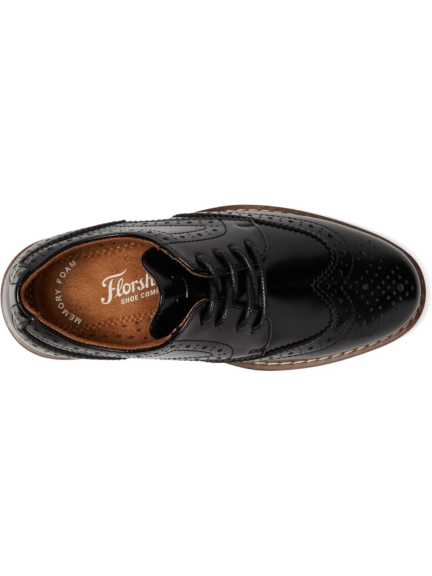 Оксфорды Rucci Jr. Wing Tip Oxford Florsheim — изображение 2 из 6, черный