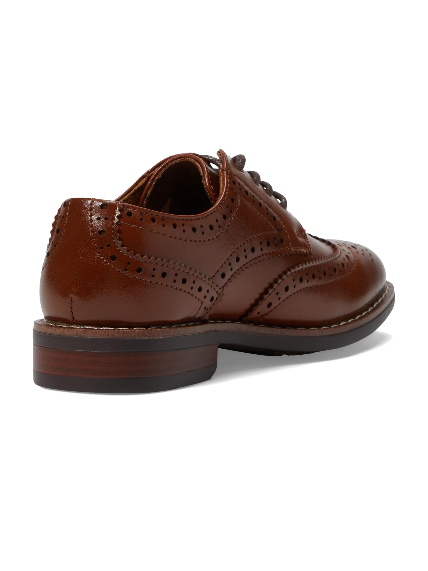 Оксфорды Florsheim Kids Rucci Jr. Wing Tip Oxford (Toddler/Little Kid/Big Kid) — изображение 2 из 6, коричневый