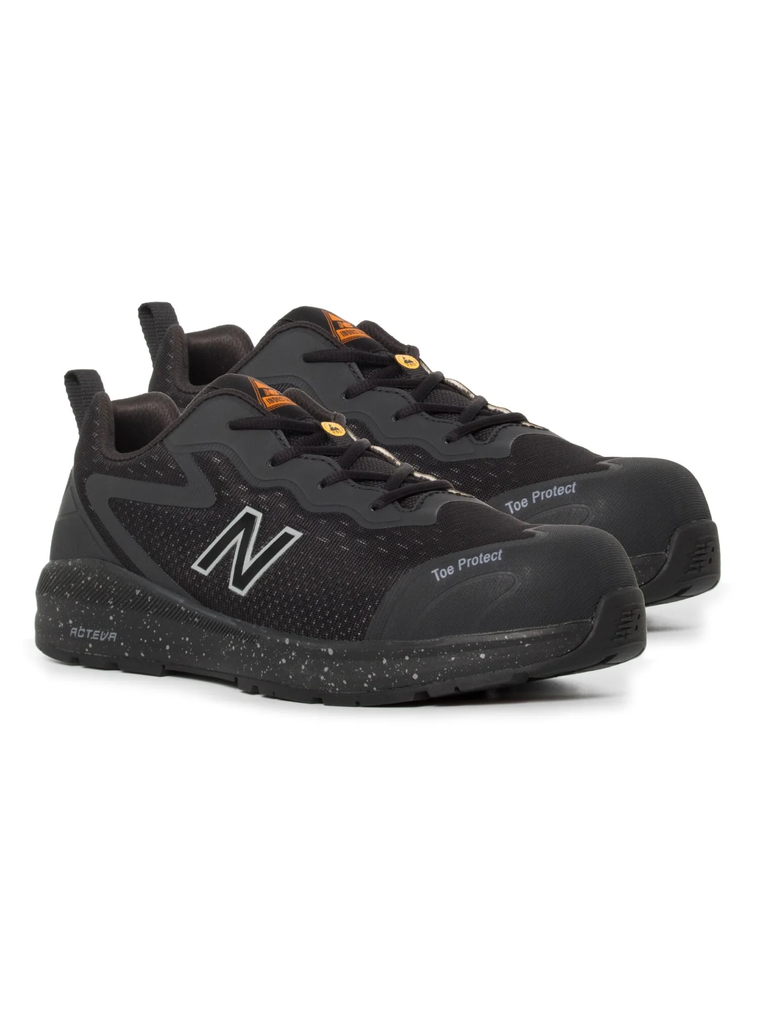 Кроссовки New Balance Work & Safety Logic Comp Toe EH PR SR — изображение 3 из 4, черный/оранжевый