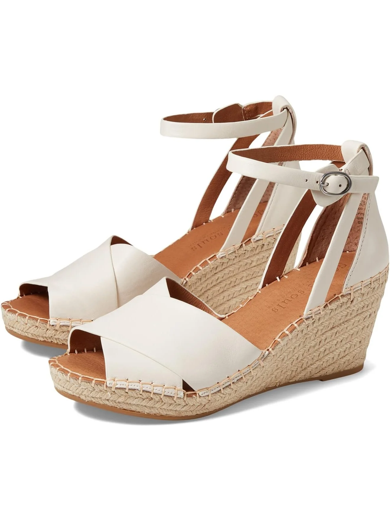 Туфли Gentle Souls by Kenneth Cole Charli X Band Buckle — изображение 1 из 4, белый