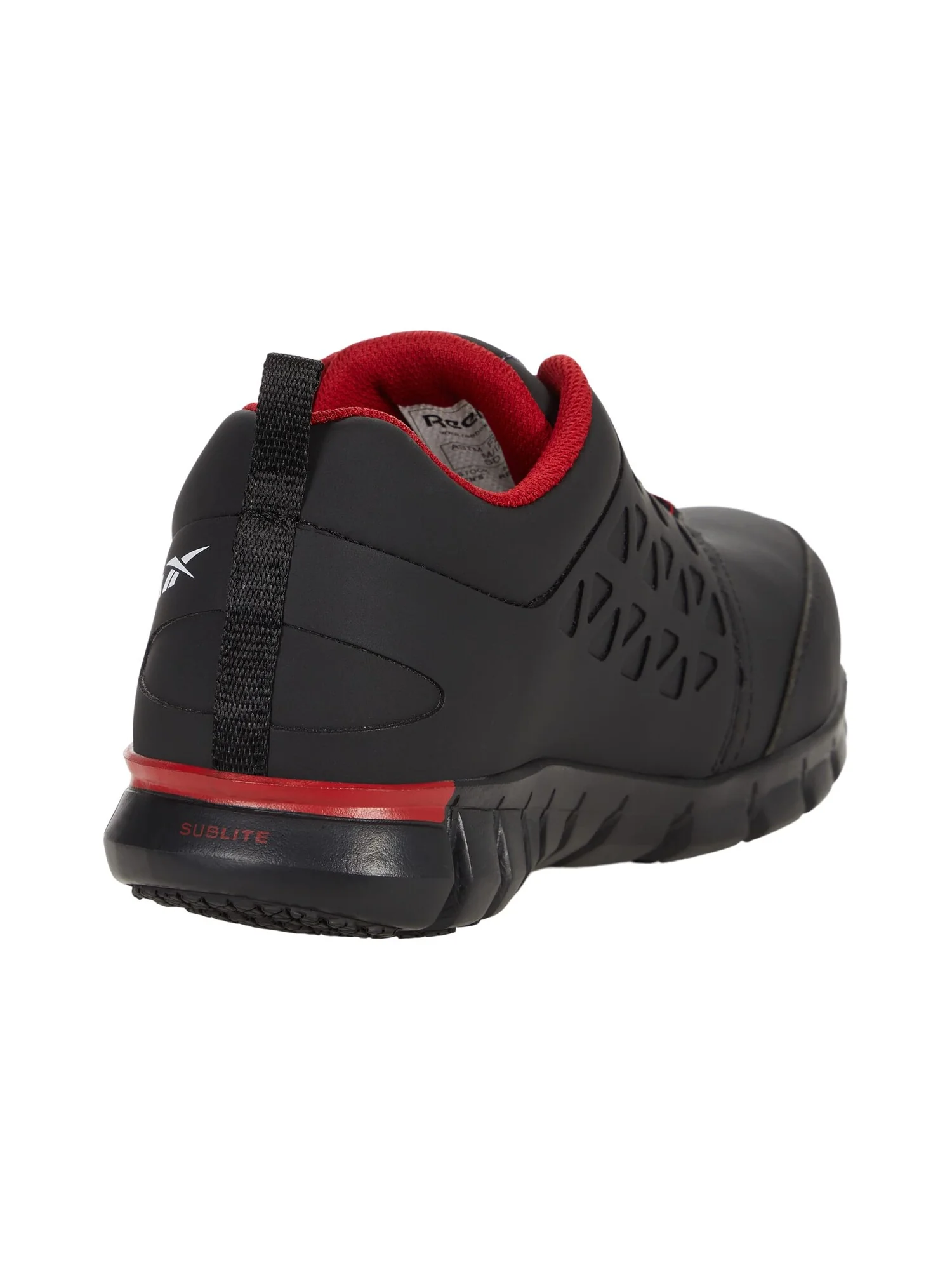 Кроссовки Reebok Work Sublite Cushion Work Comp Toe SD — изображение 4 из 4, черный/красный